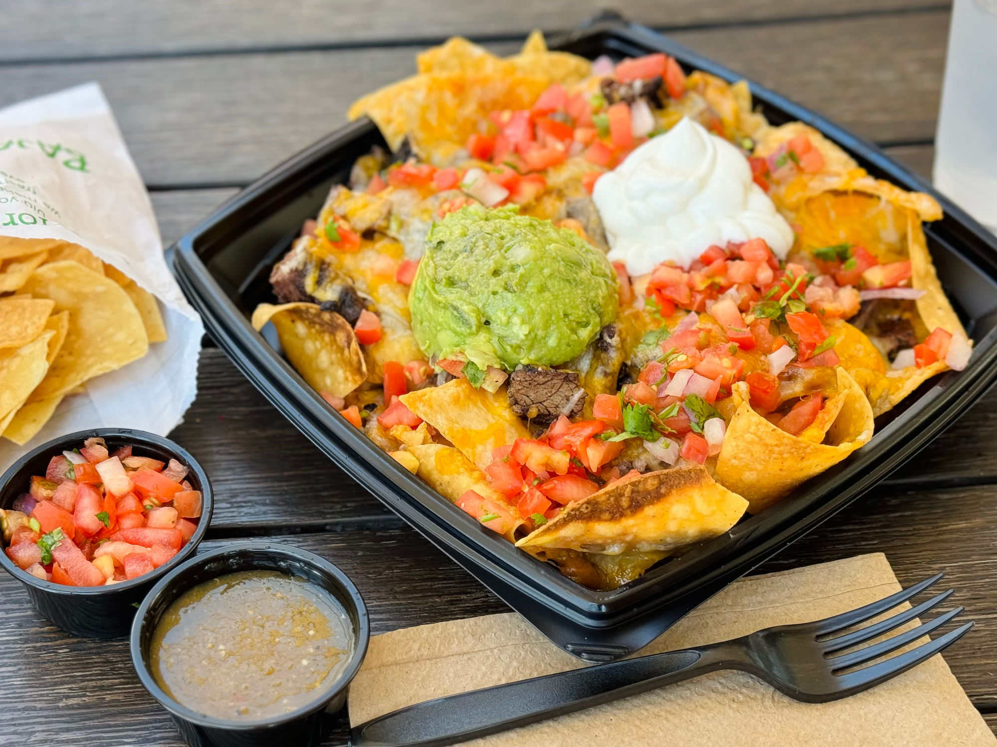 Baja Fresh Nachos