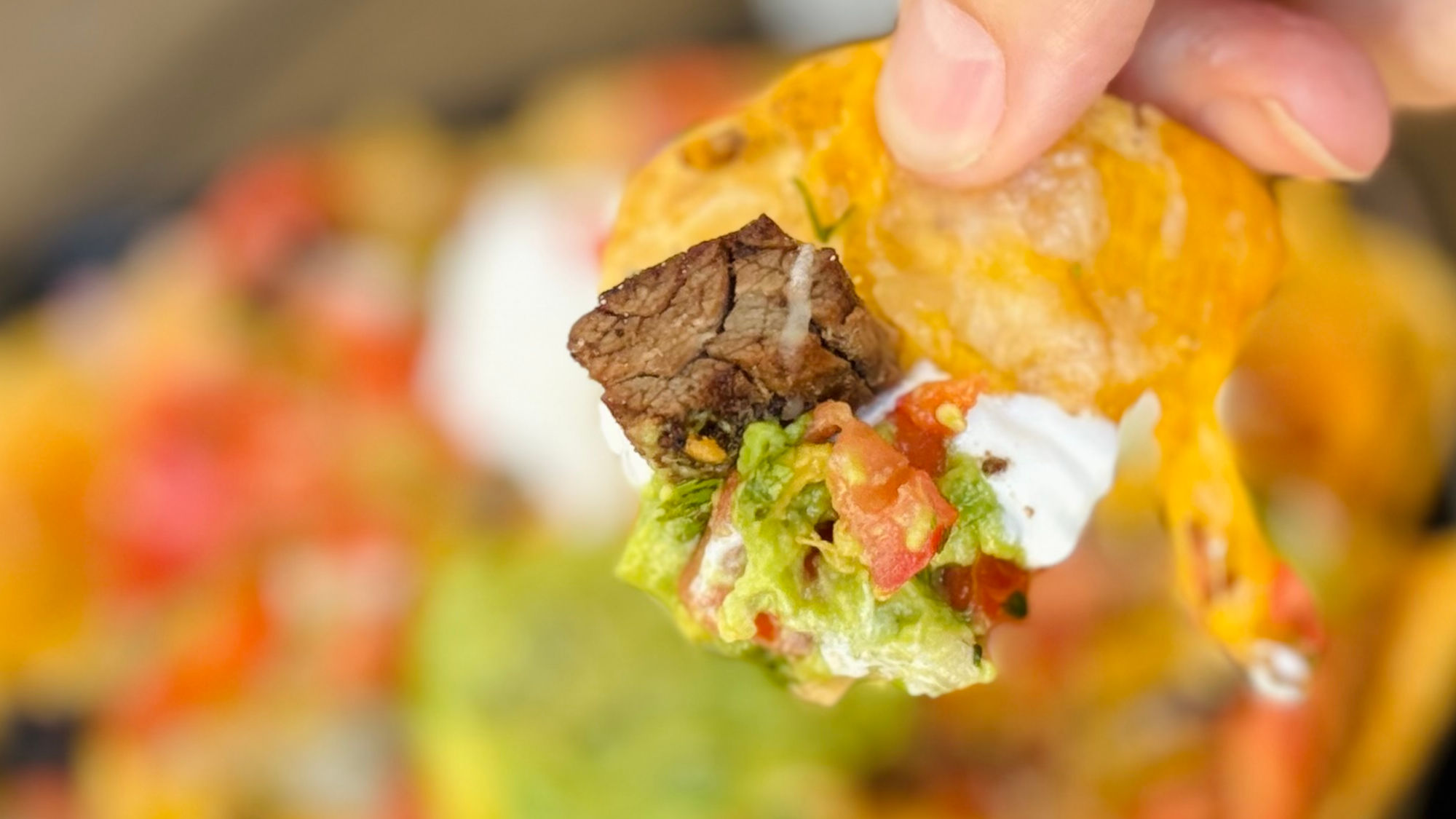 Baja Fresh Steak Nachos