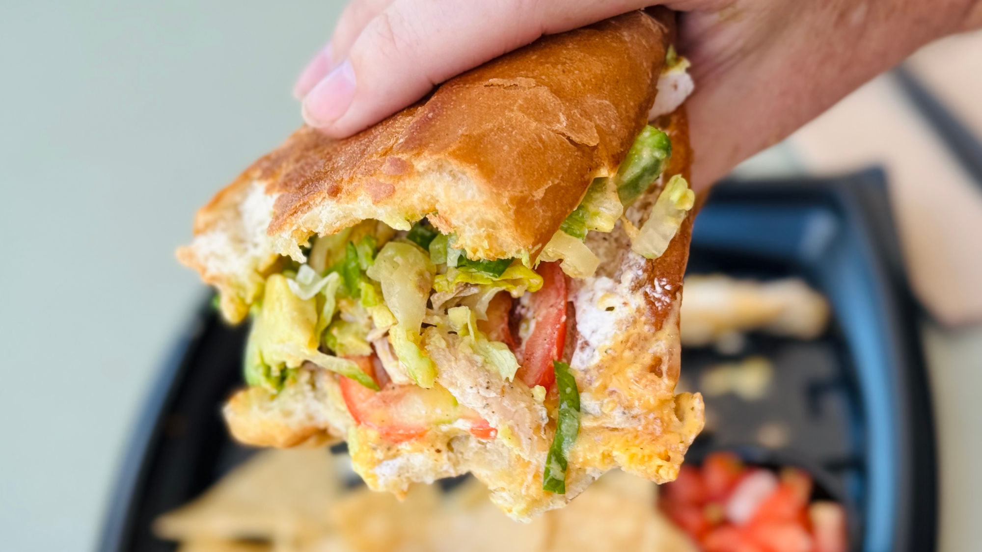 Baja Fresh Torta Chicken