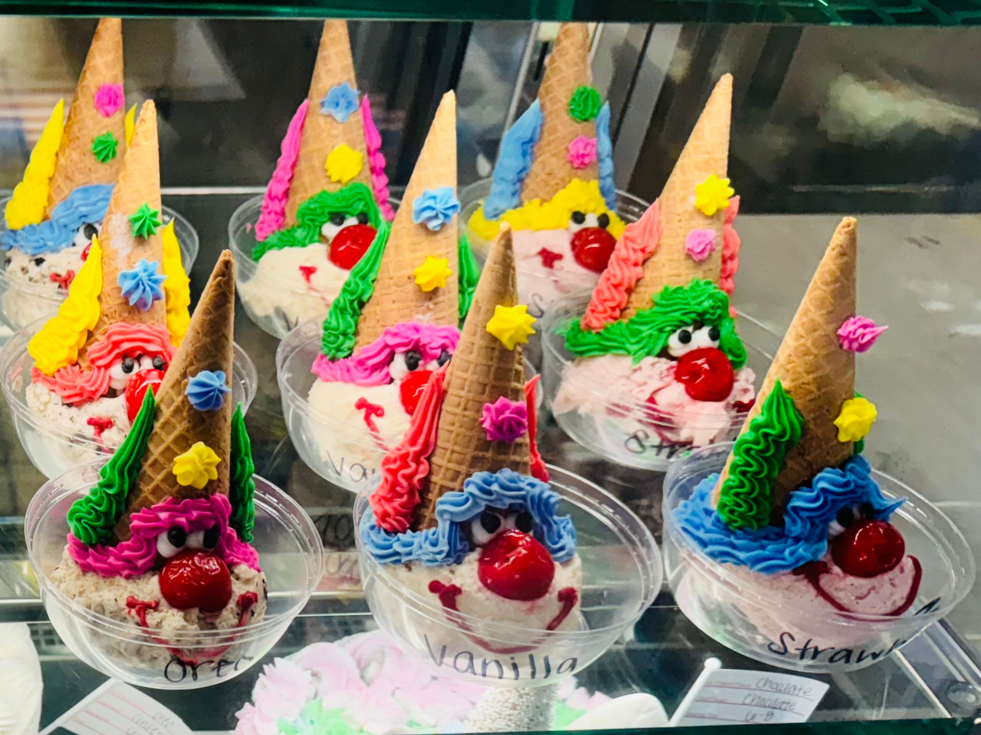 Baskin-Robbins Clown Cones