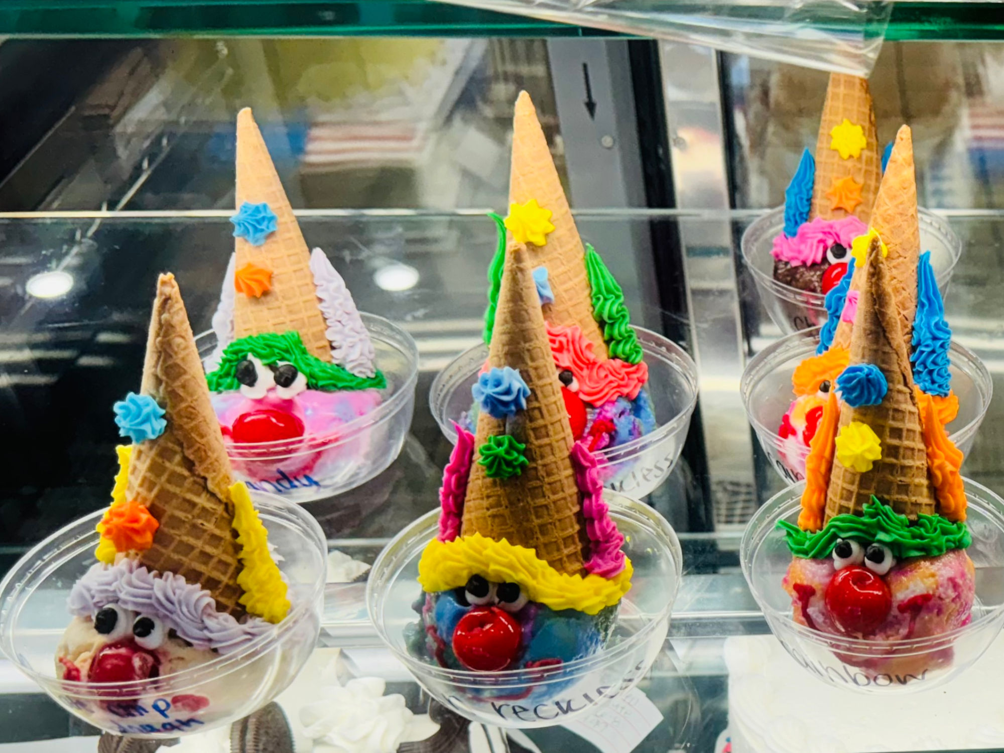 Baskin-Robbins Clown Cones