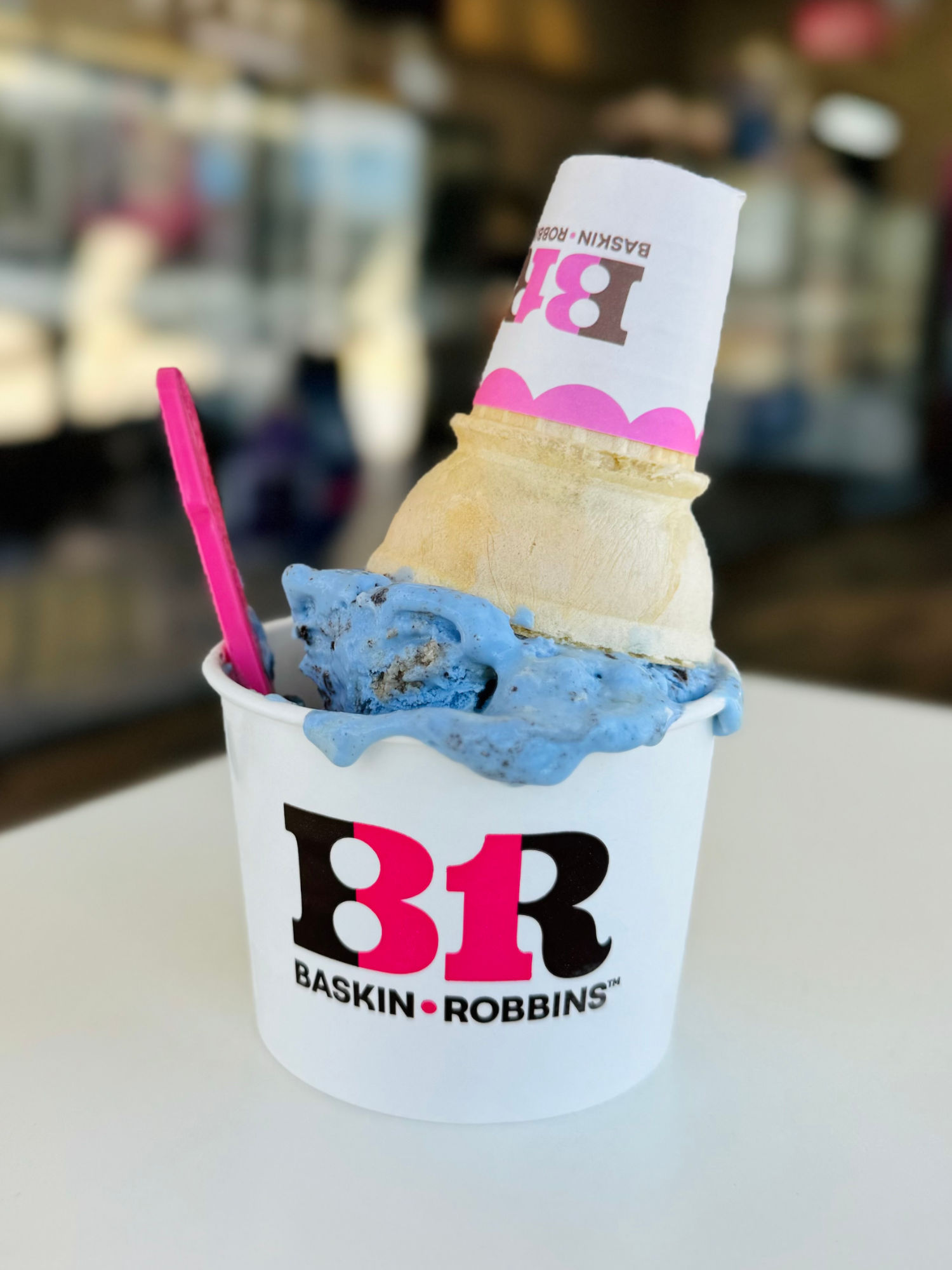 Baskin Robbins Cookie Monster