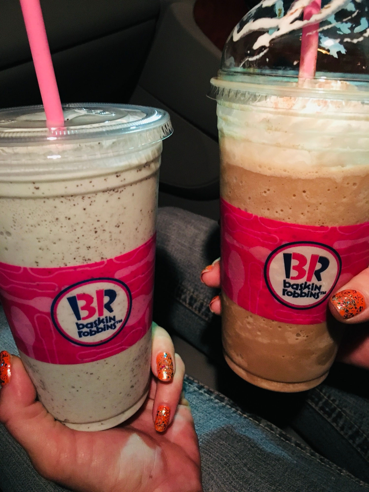 Baskin-Robbins Milkshake Old Cups