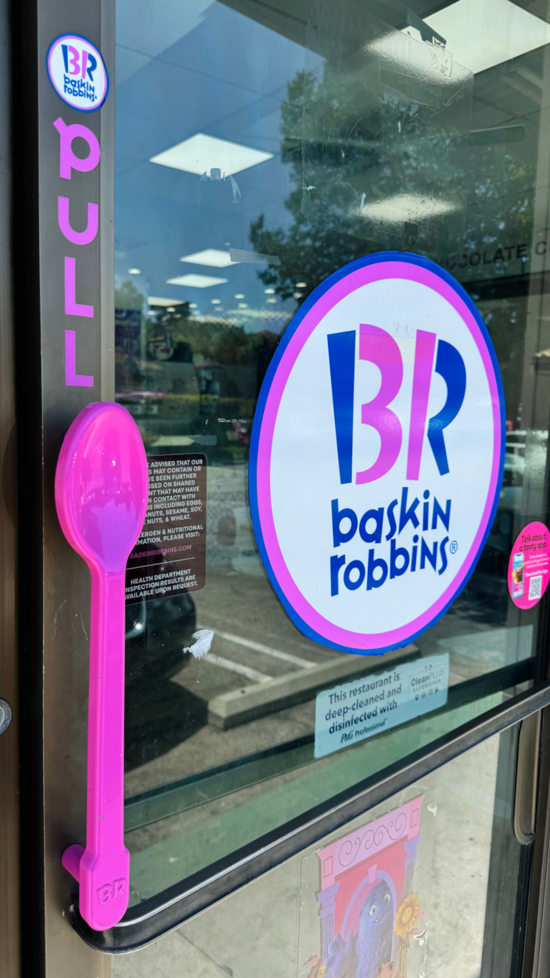 Baskin-Robbins Spoon Door Handle