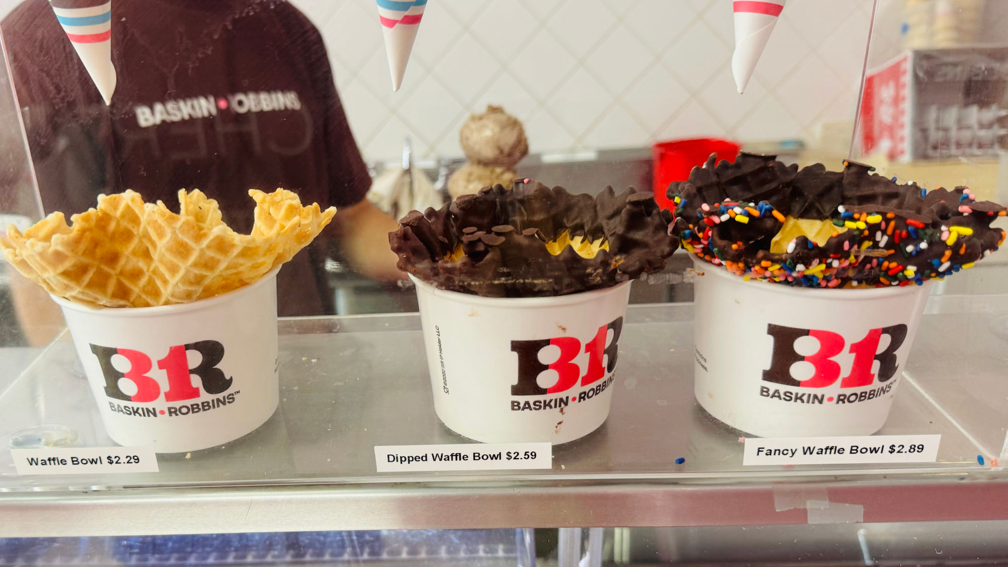 Baskin-Robbins Waffle Bowls