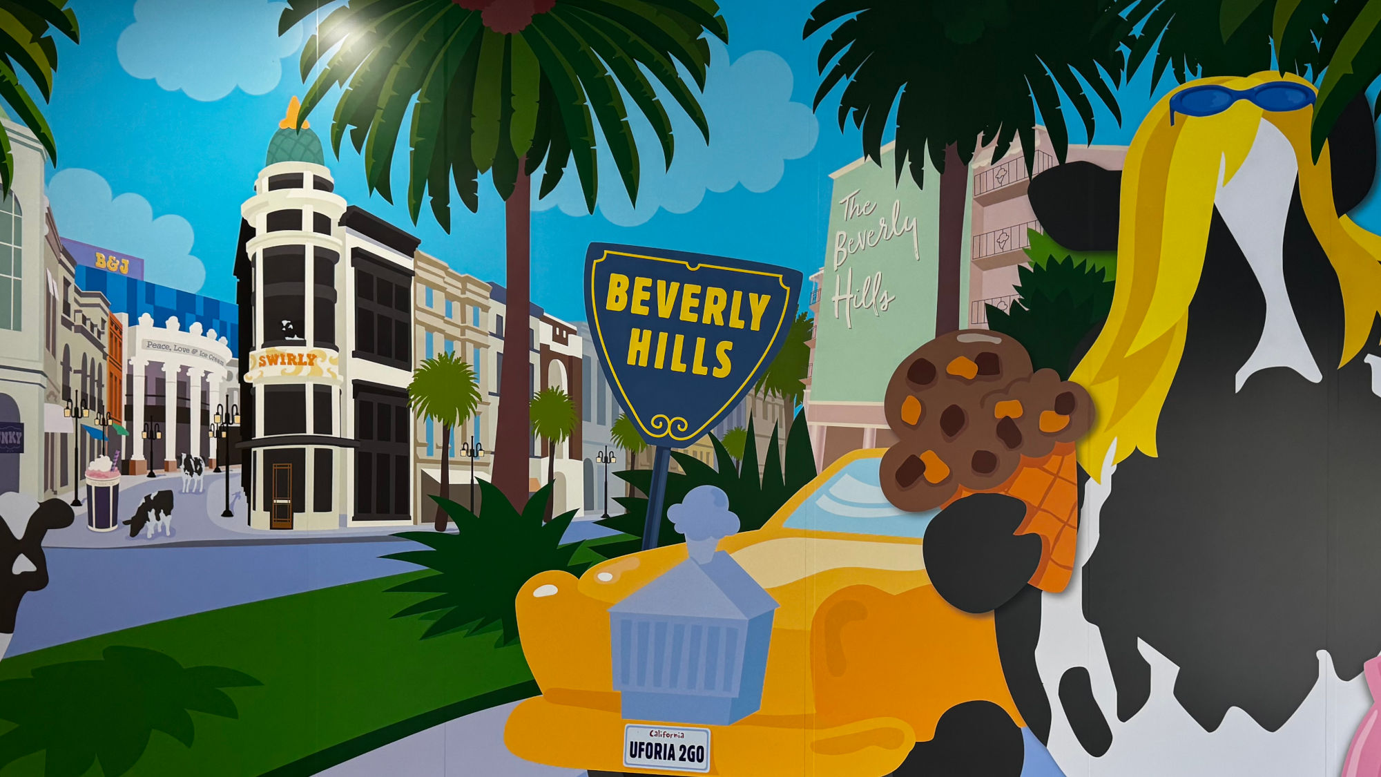 Ben & Jerry's Beverly Hills Mural