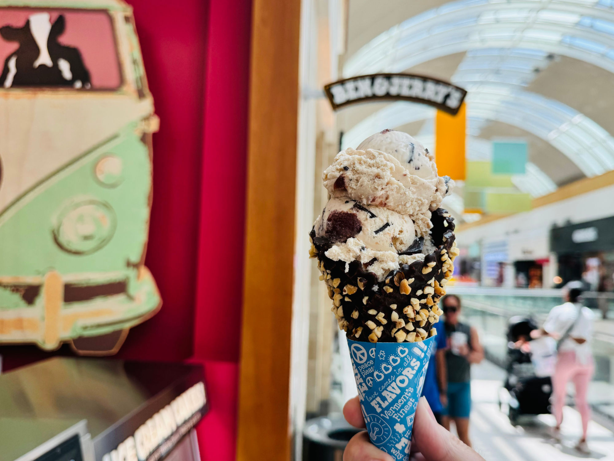 Ben & Jerry's Cherry Garcia Scoop