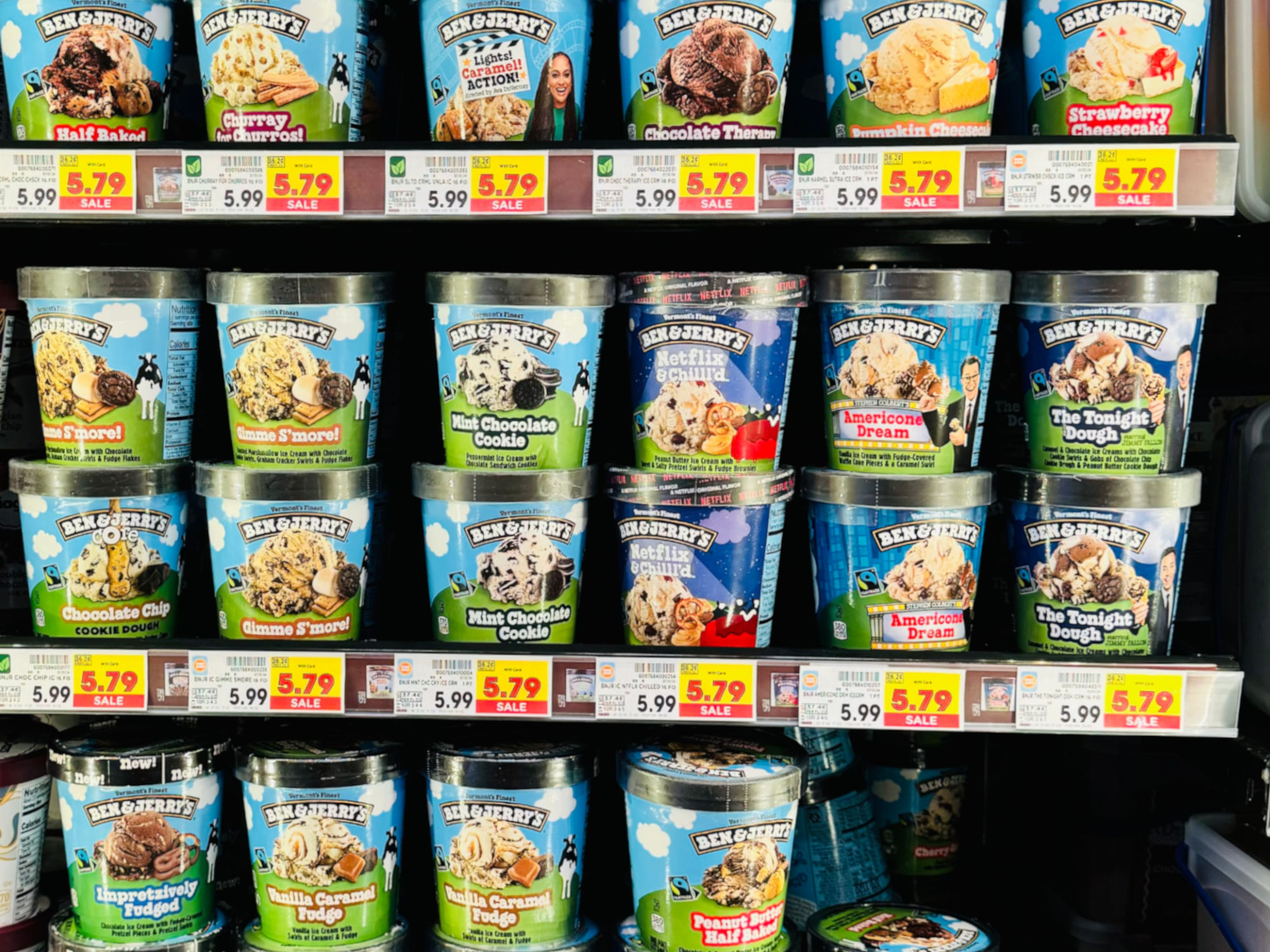 Ben & Jerry's Grocery Stores