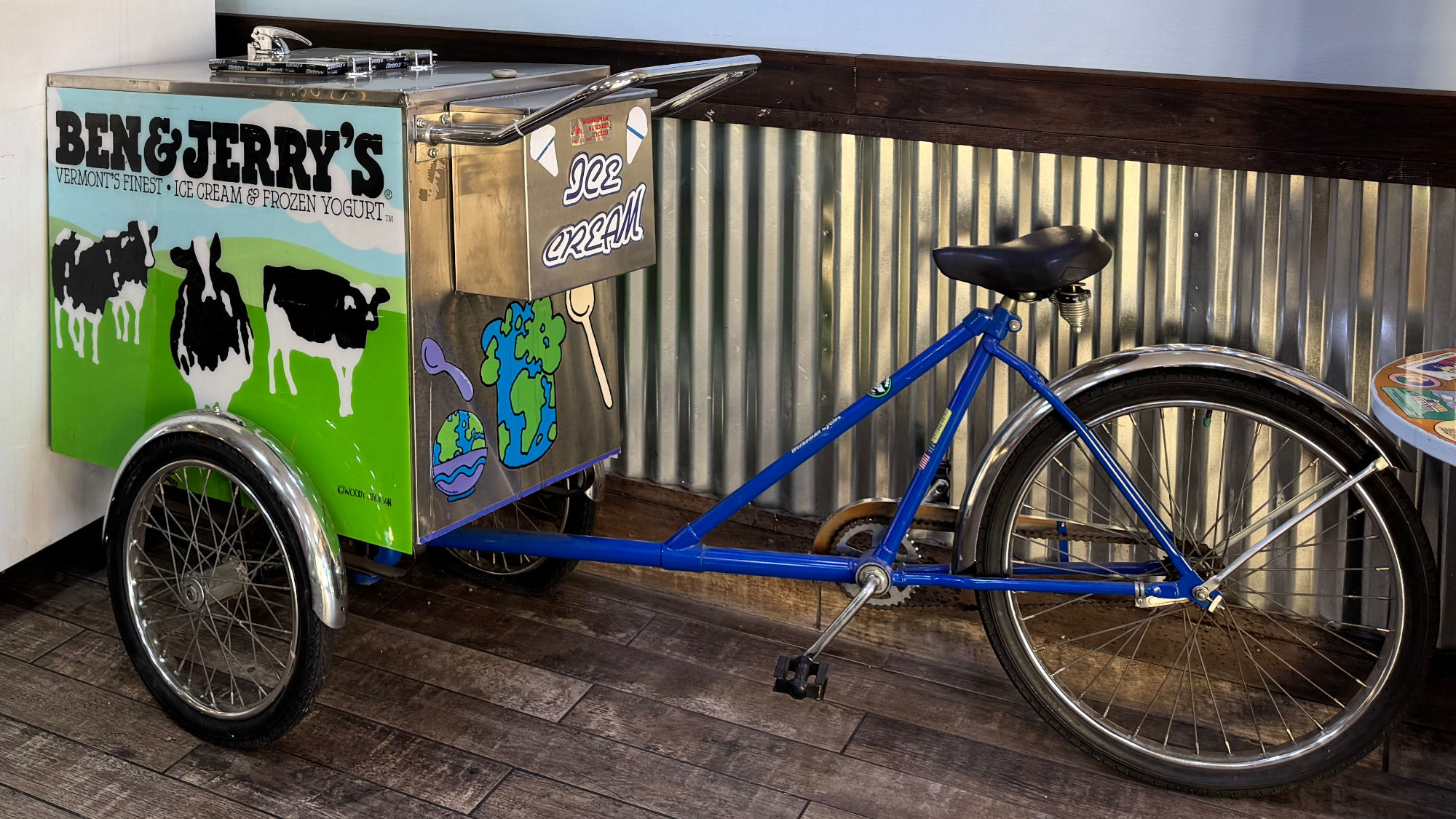 Ben & Jerry's Ice Cream Tricycle