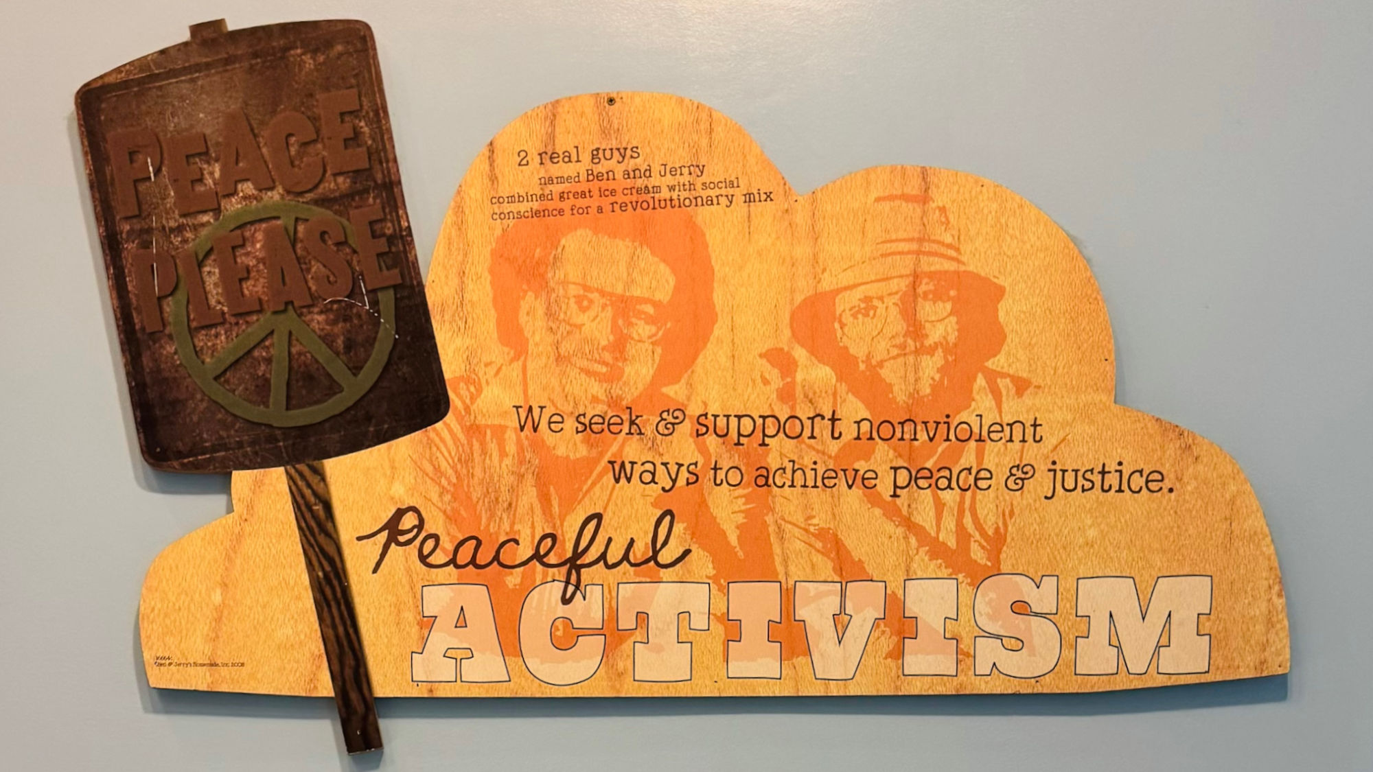 Ben & Jerry's Peaceful Activisim