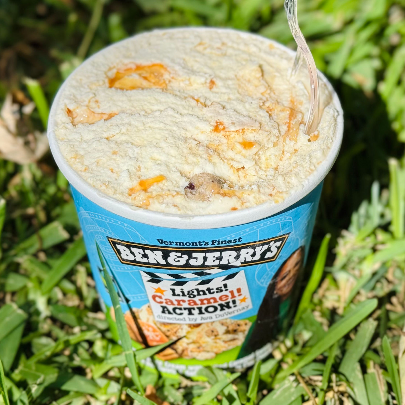 Ben & Jerry's Pint Lights! Caramel! Action!