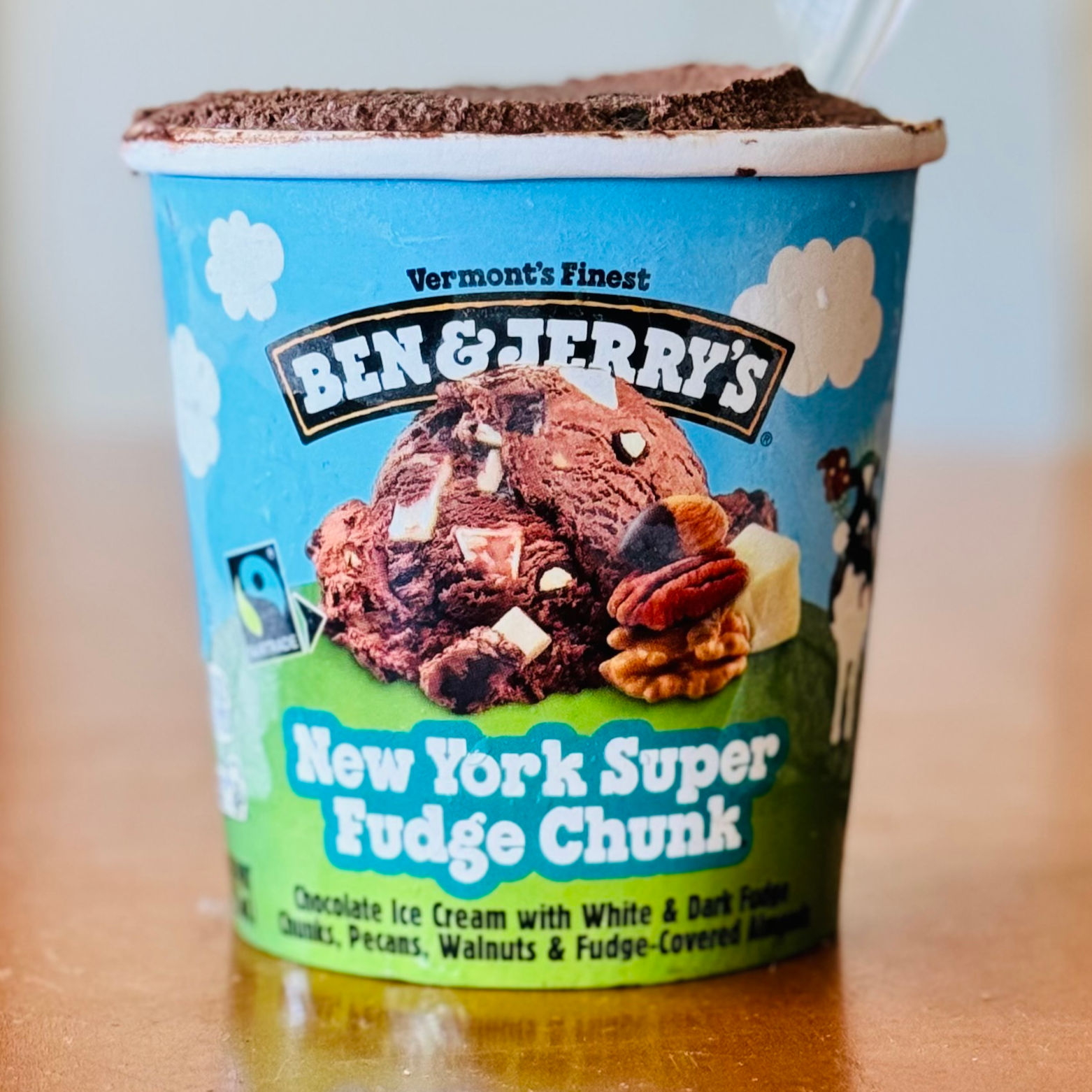 Ben & Jerry's Pint New York Super Fudge Chunk