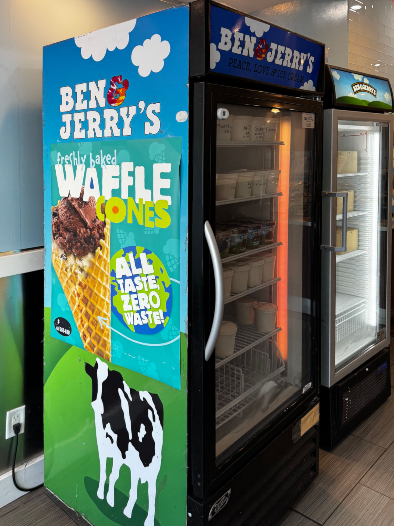 Ben & Jerry's Refridgerators