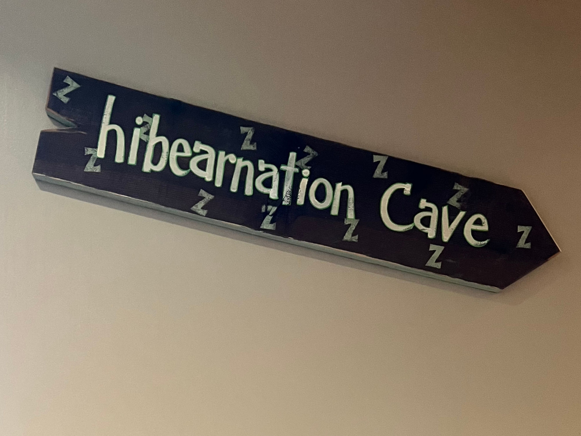 Black Bear Diner Hibearnation Cave