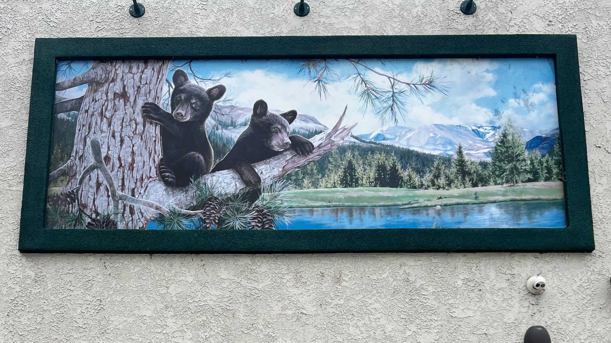 Black Bear Diner Lake Mural