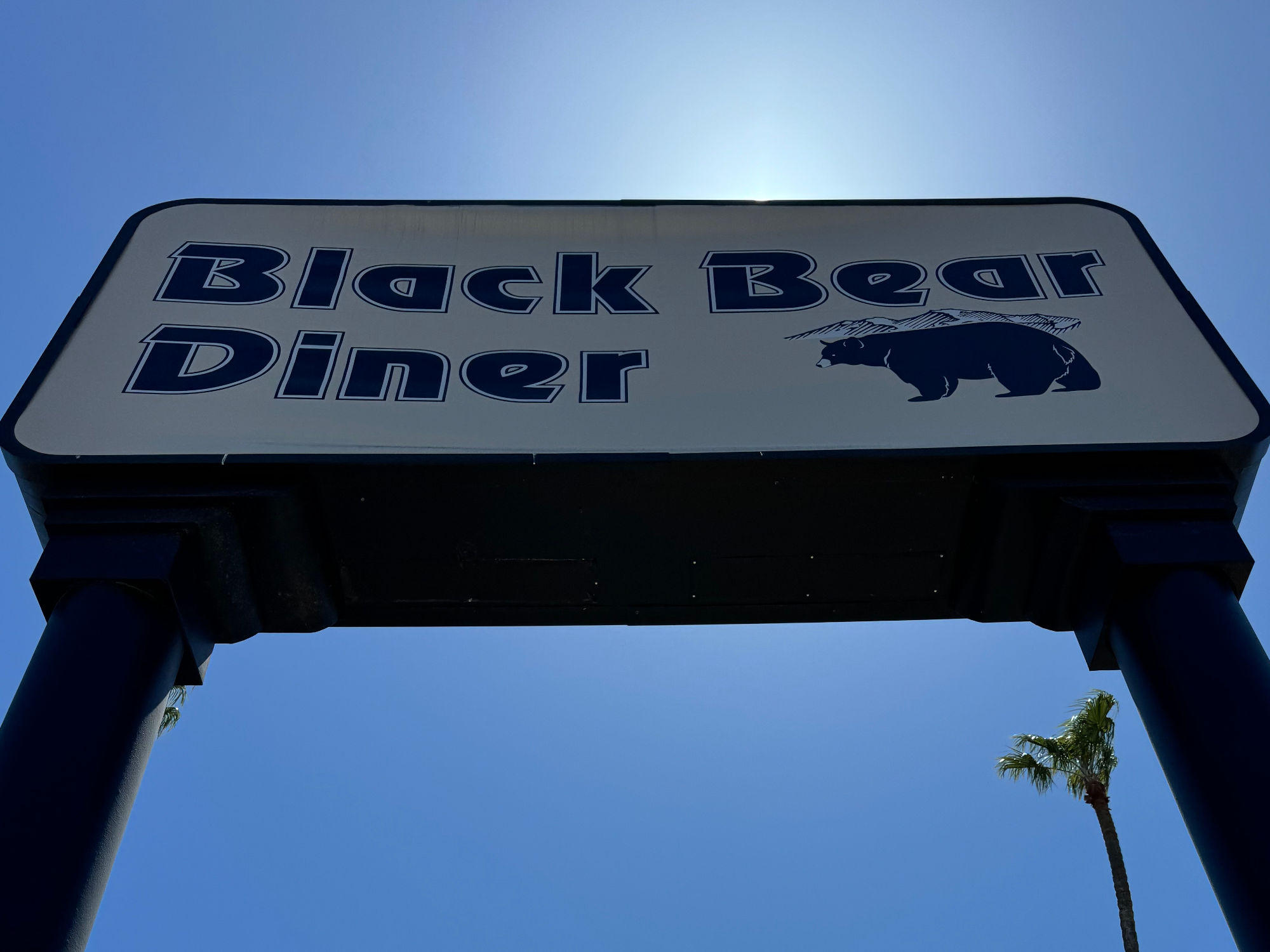 Black Bear Diner Sign