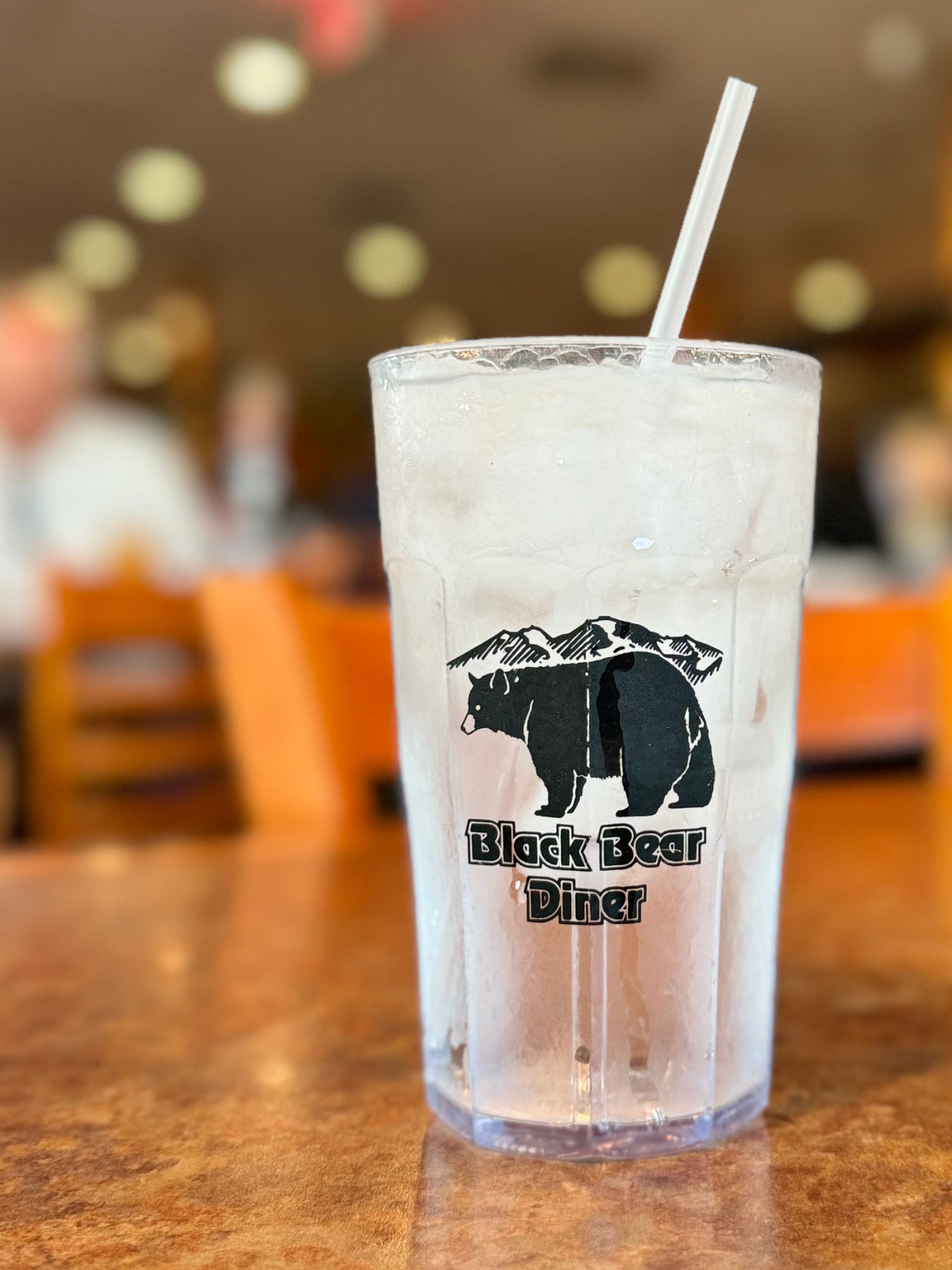 Black Bear Diner Water Glass