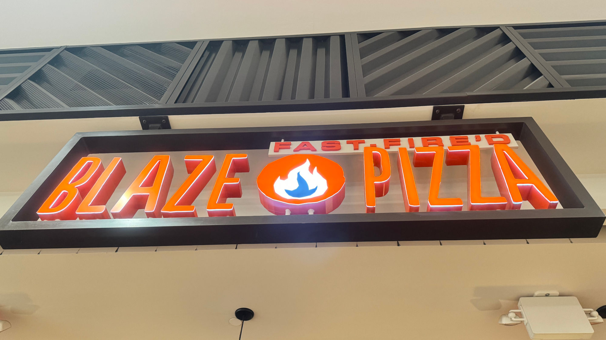 Blaze Pizza Sign
