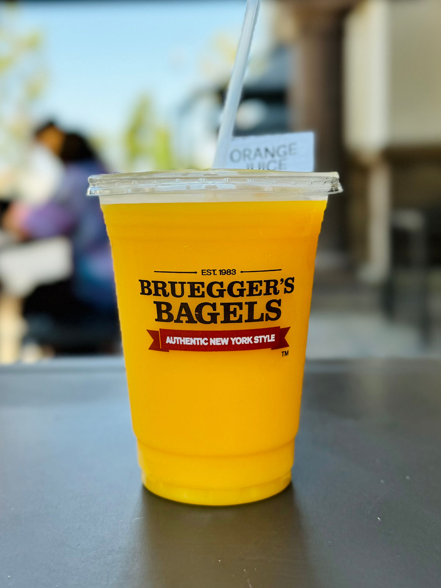 Bruegger's Orange Juice