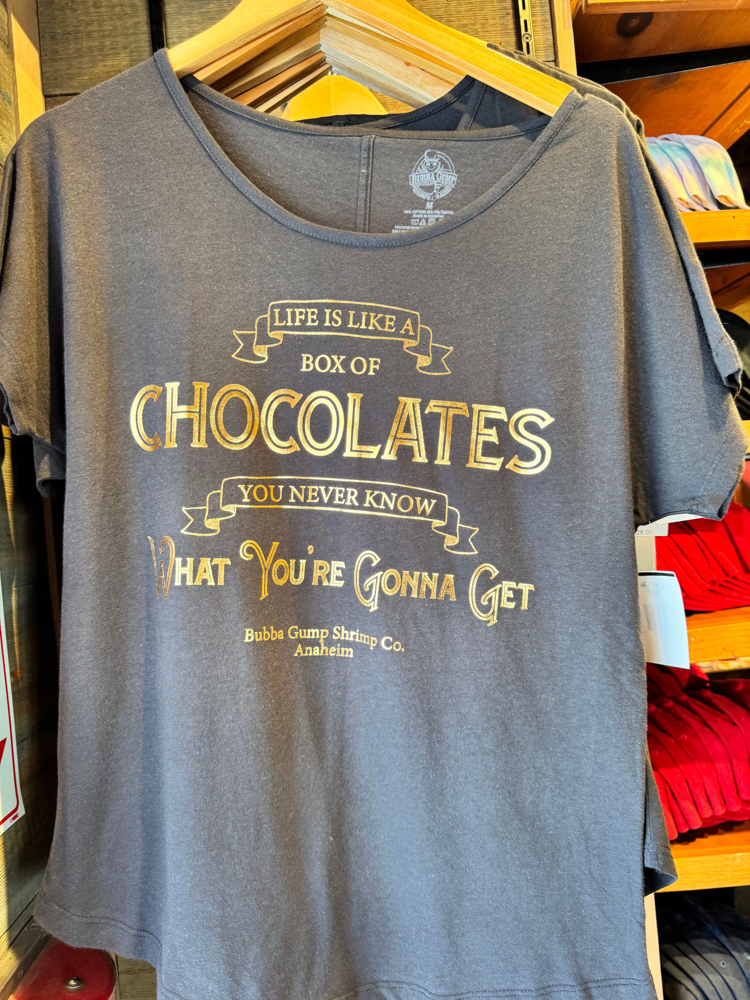Bubba Gump Box of Chocolates shirt