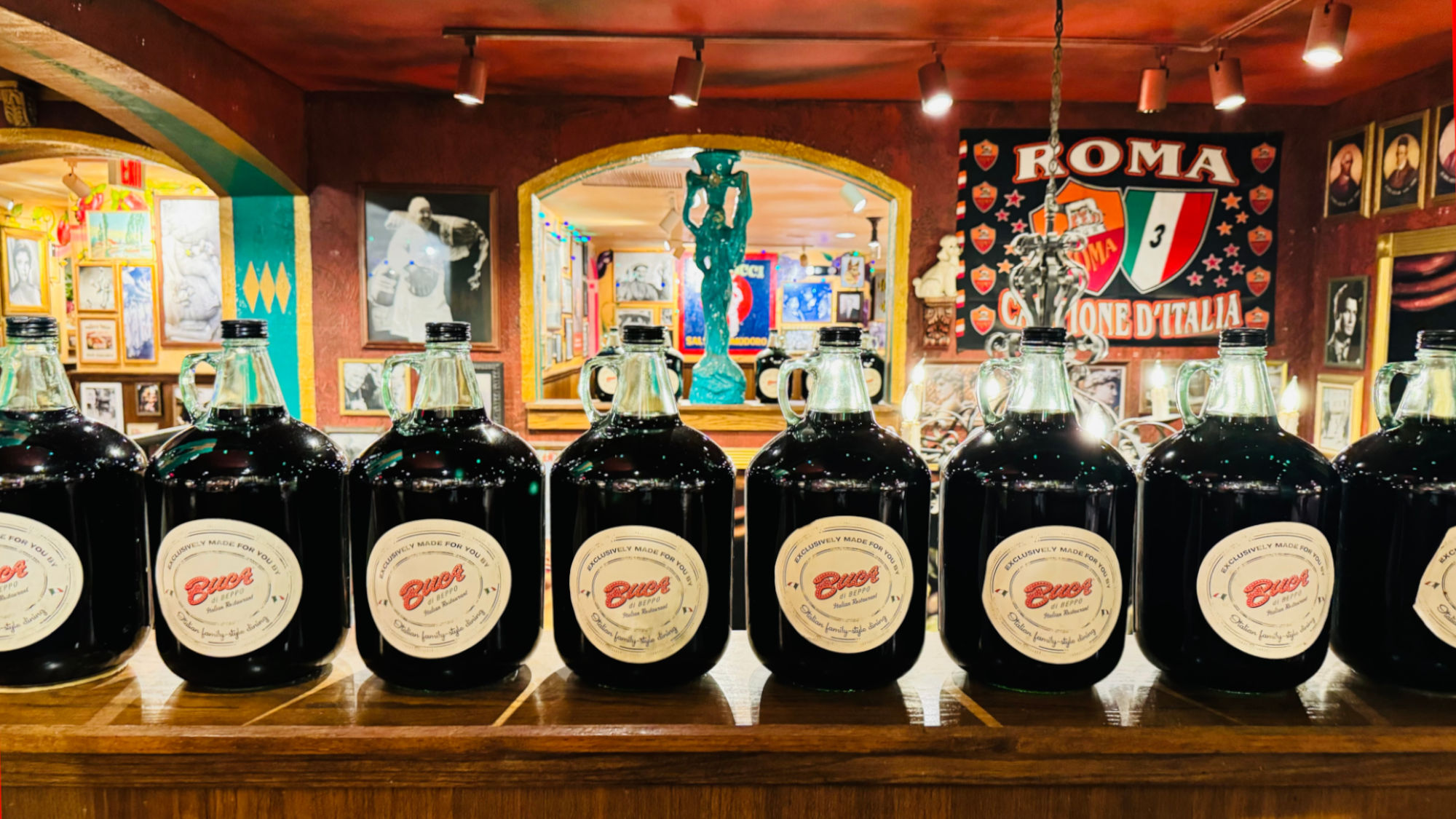 Buca di Beppo Huntington Beach Vino