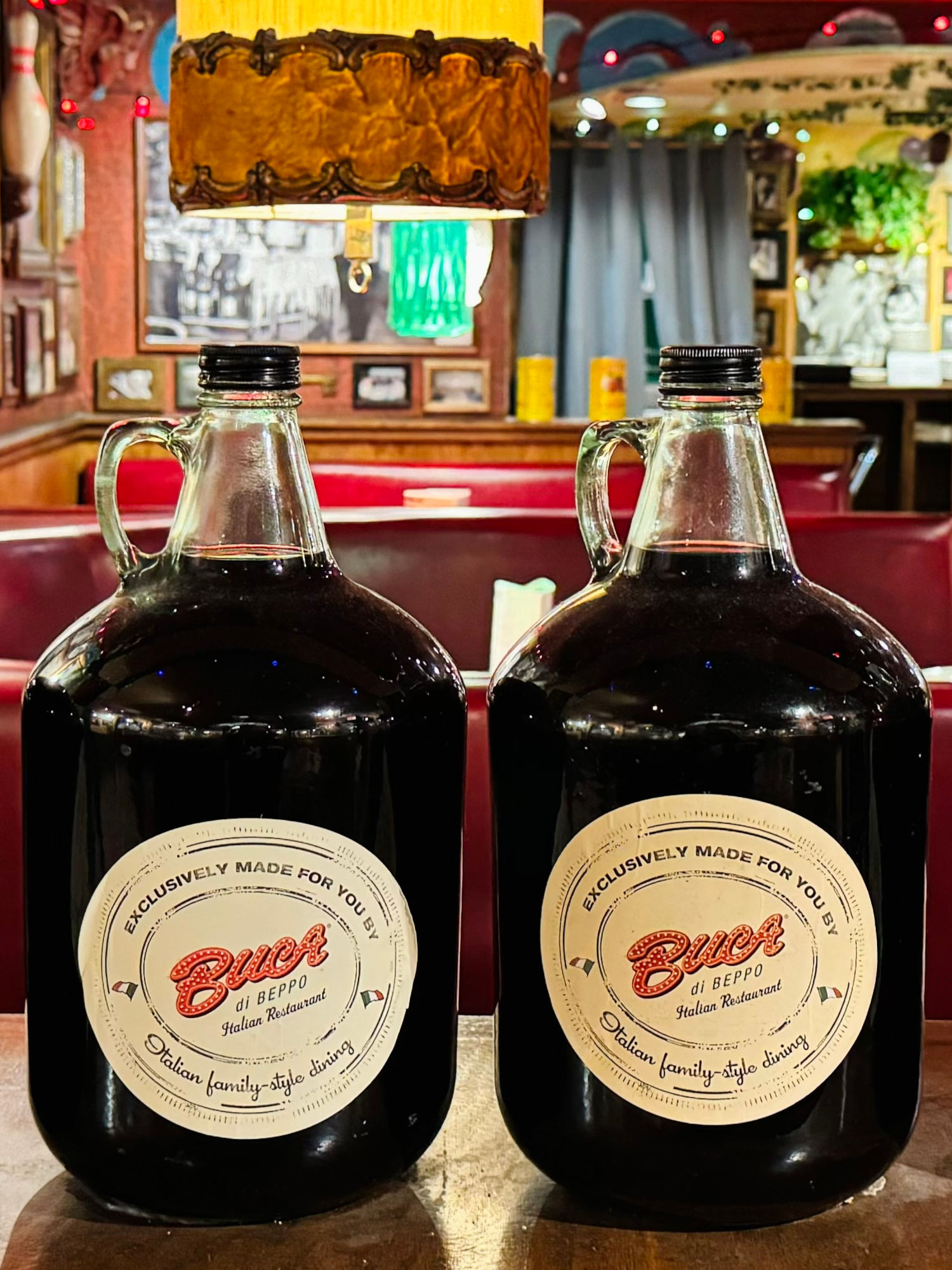 Buca di Beppo Huntington Beach Wine