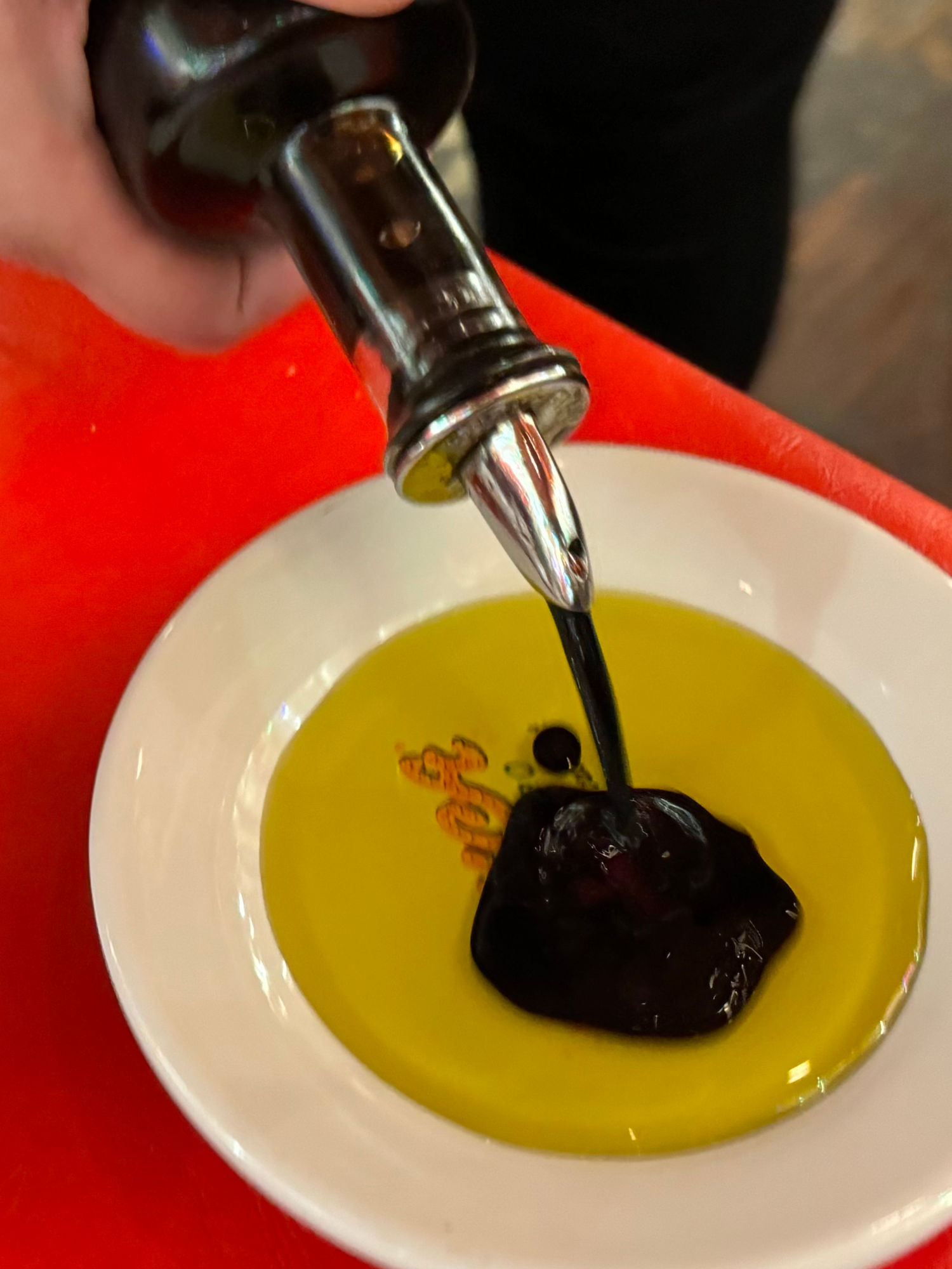 Buca Di Beppo Oil and Vinegar