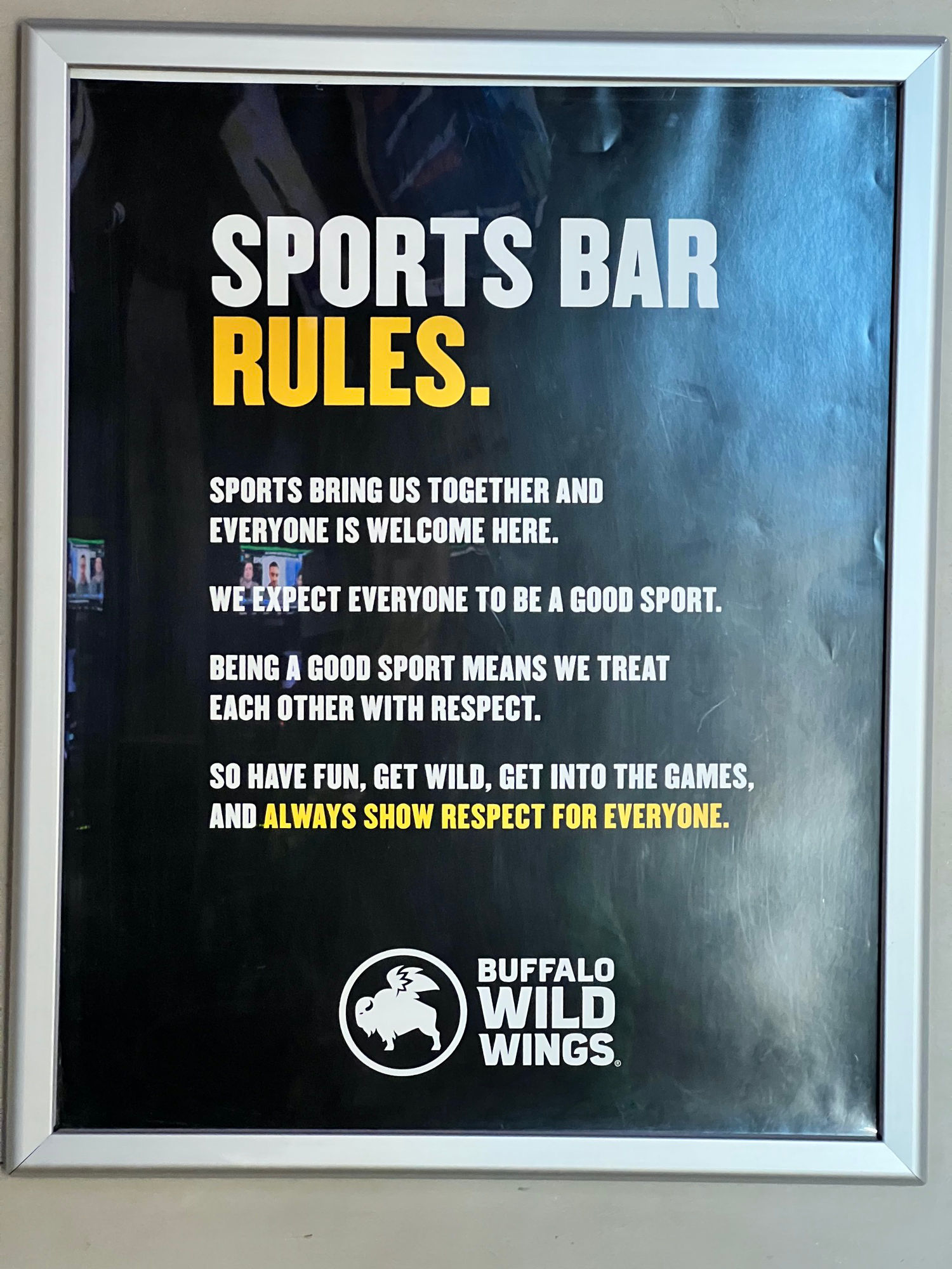 Buffalo Wild Wings Rules