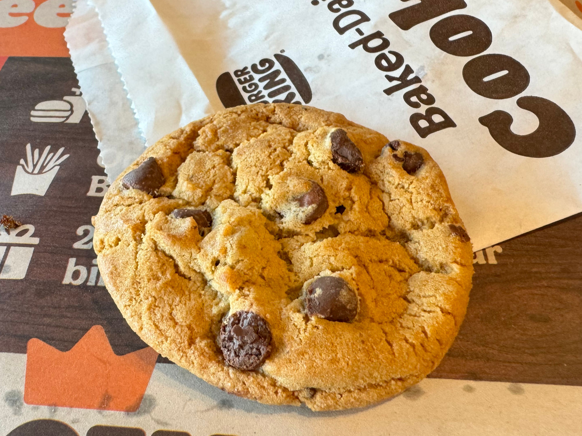 Burger King Chocolate Chip Cookie