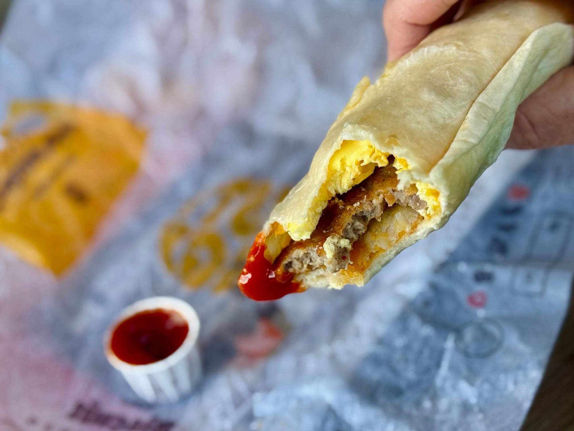 Burger King Egg-Normous Burrito