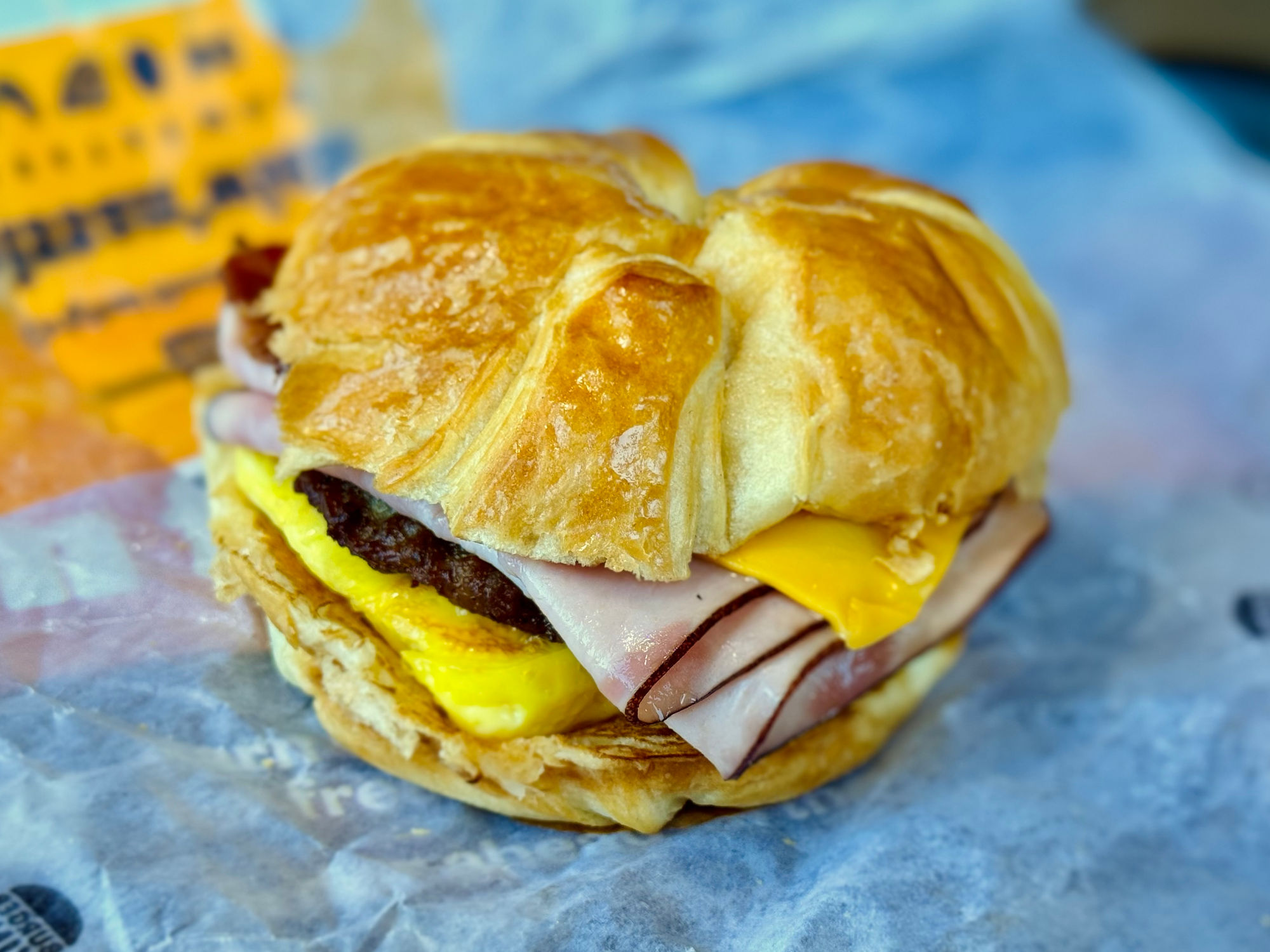 Burger King Fully Loaded Croissan'wich