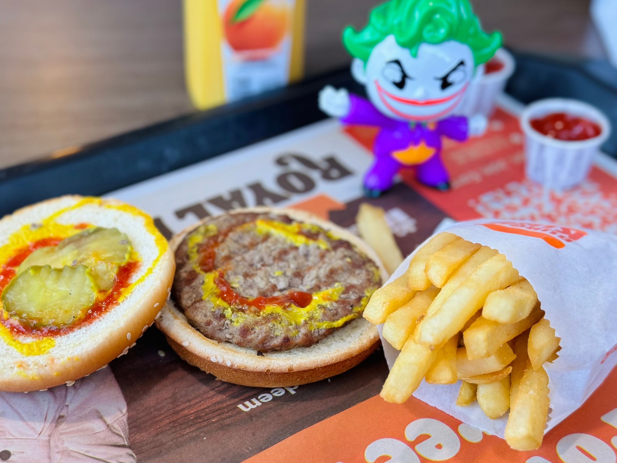 Burger King Hamburger King Junior Meal