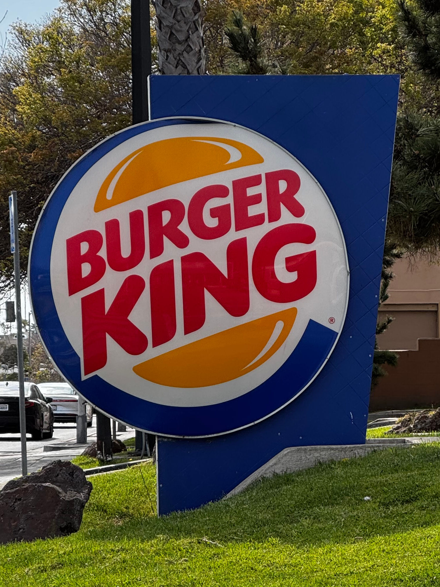 Burger King Santa Monica Sign