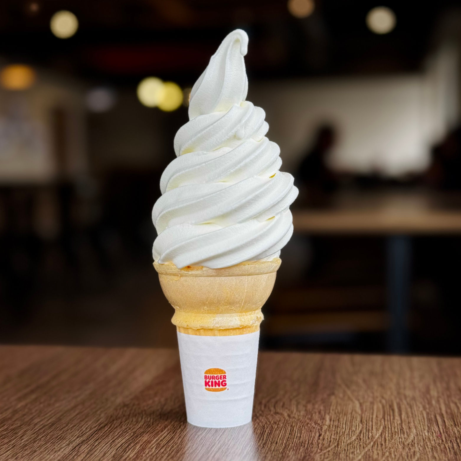 Burger King Soft Serve Cone