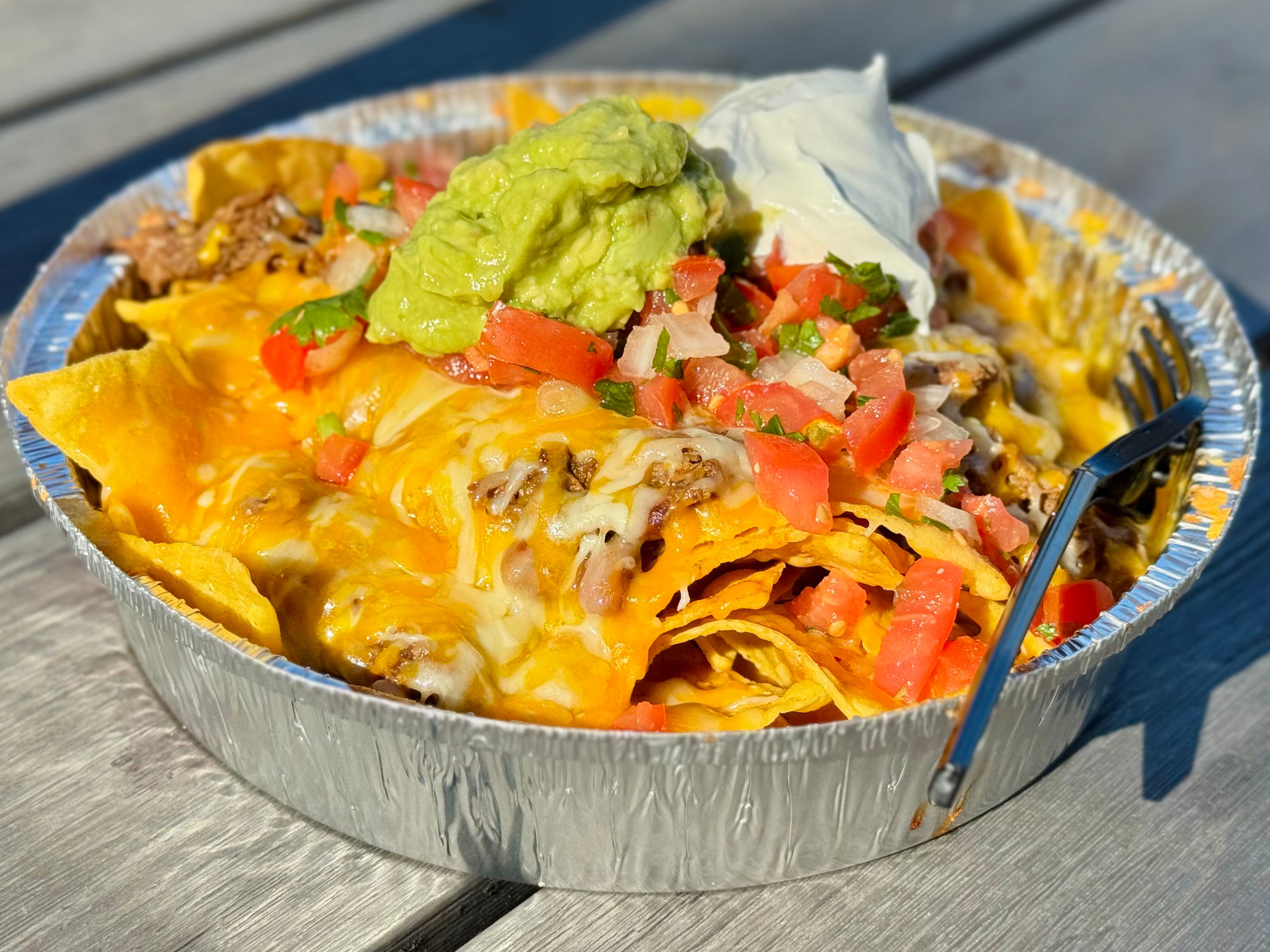 Cafe Rio Braised Beef Barbacoa Nachos