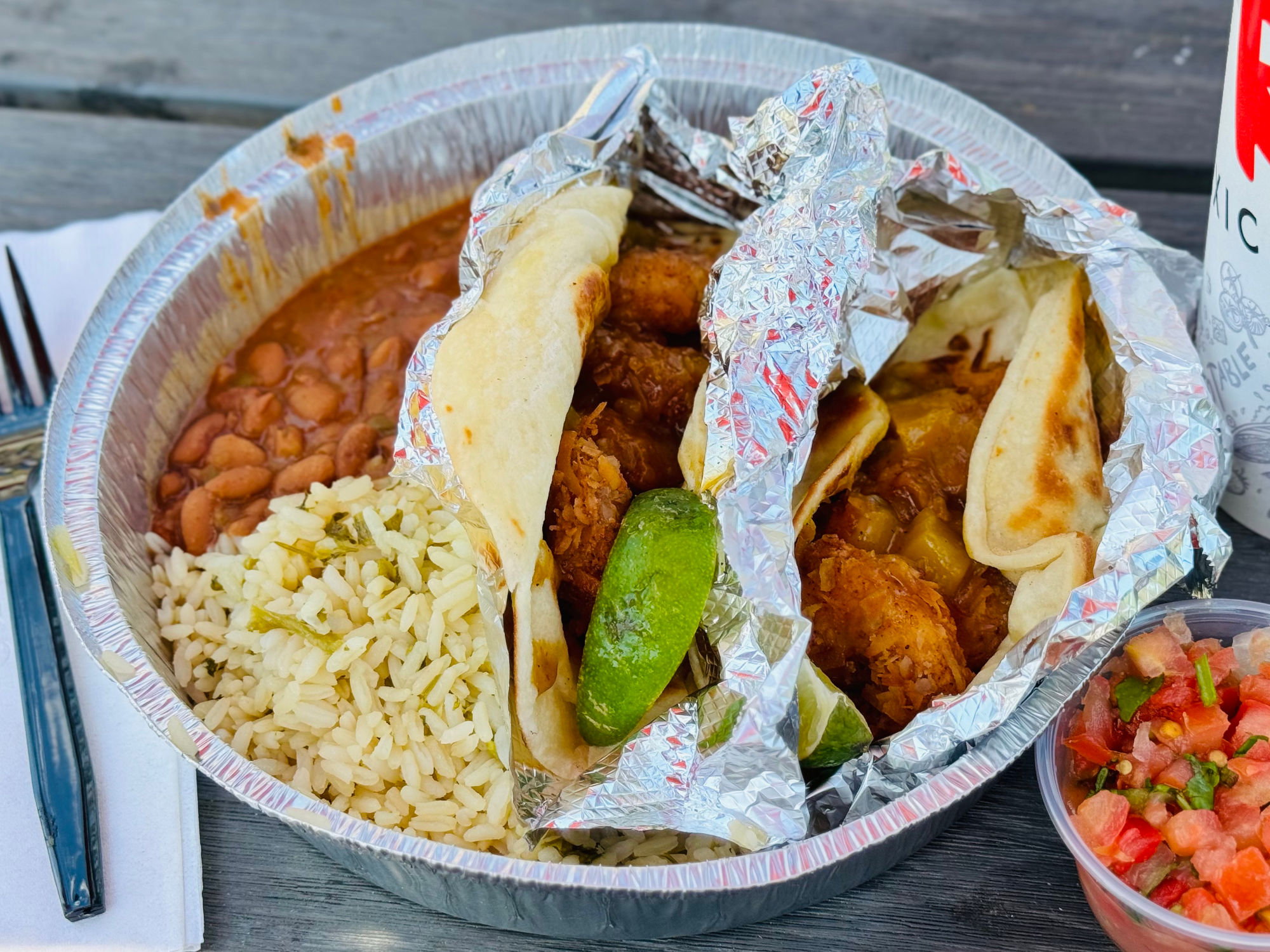 Cafe Rio Coconut Shrimp Tacos