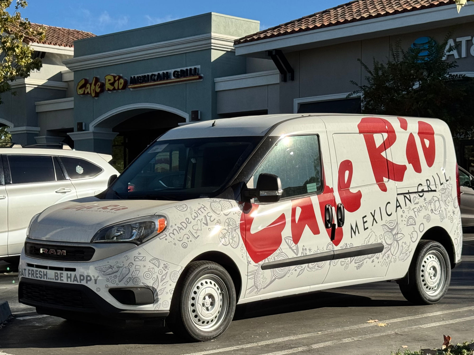 Cafe Rio Valencia Delivery Van