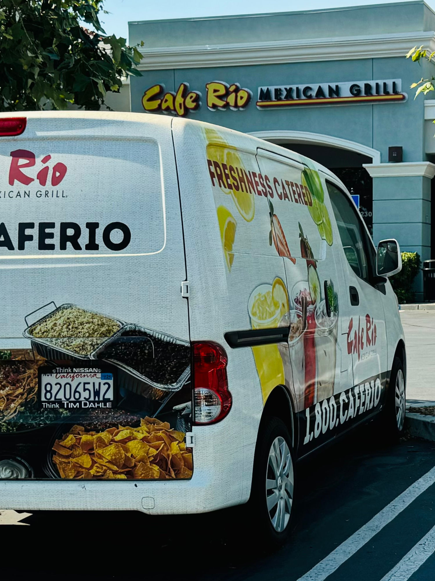 Cafe Rio Valencia Van