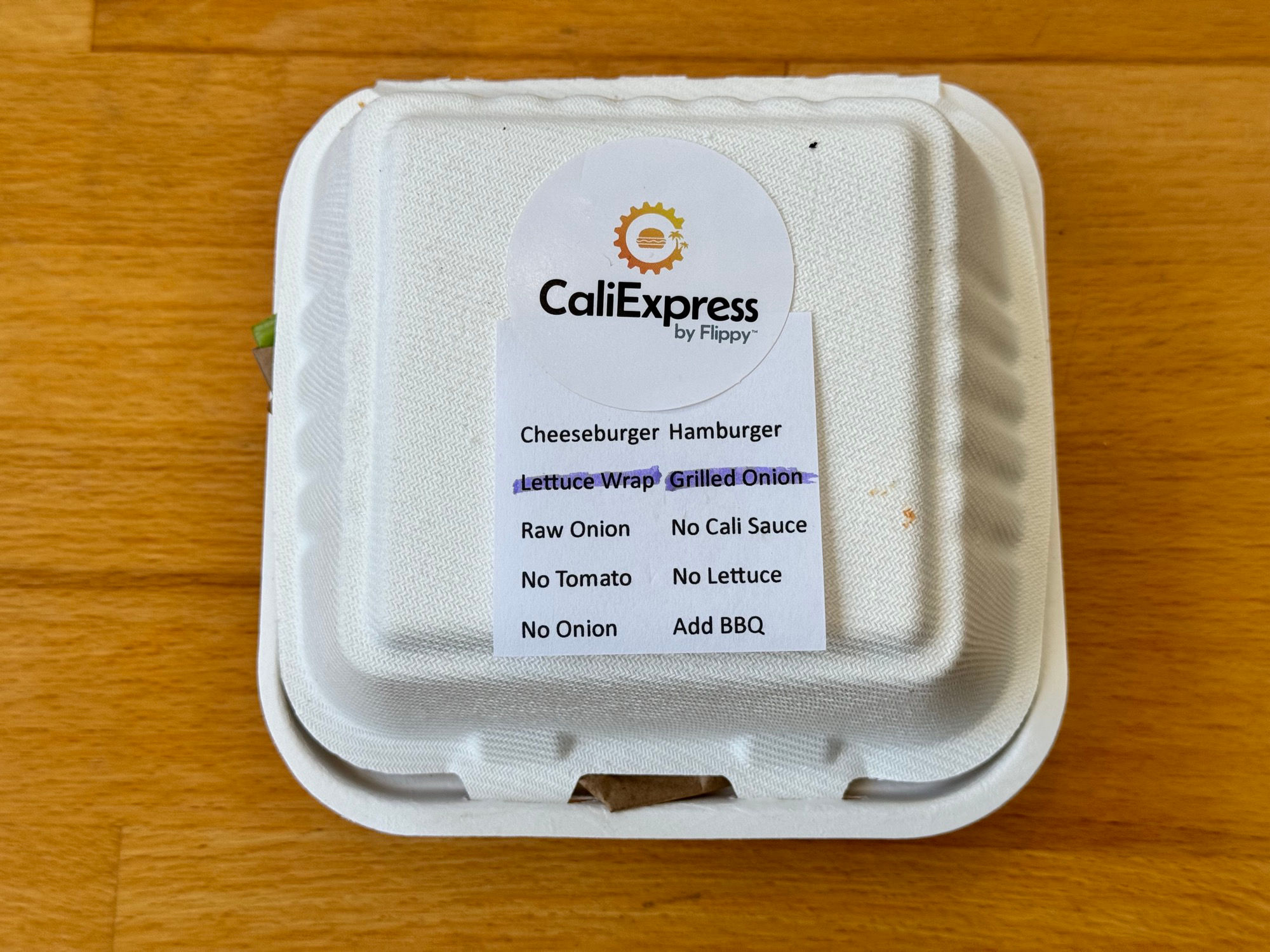 CaliExpress Cheeseburger