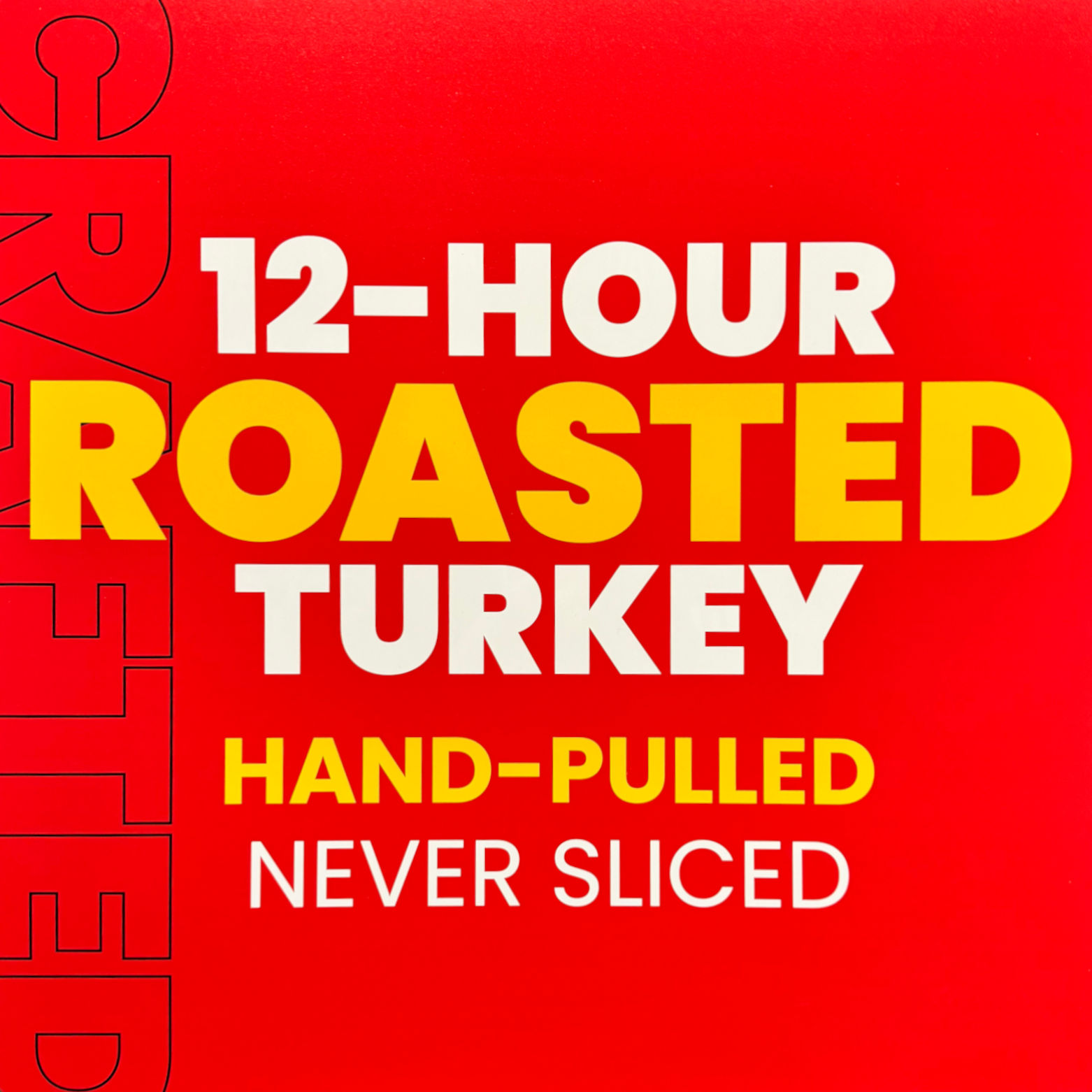 Capriotti's Sandwich Shop 12 Hour Roasted Turkey