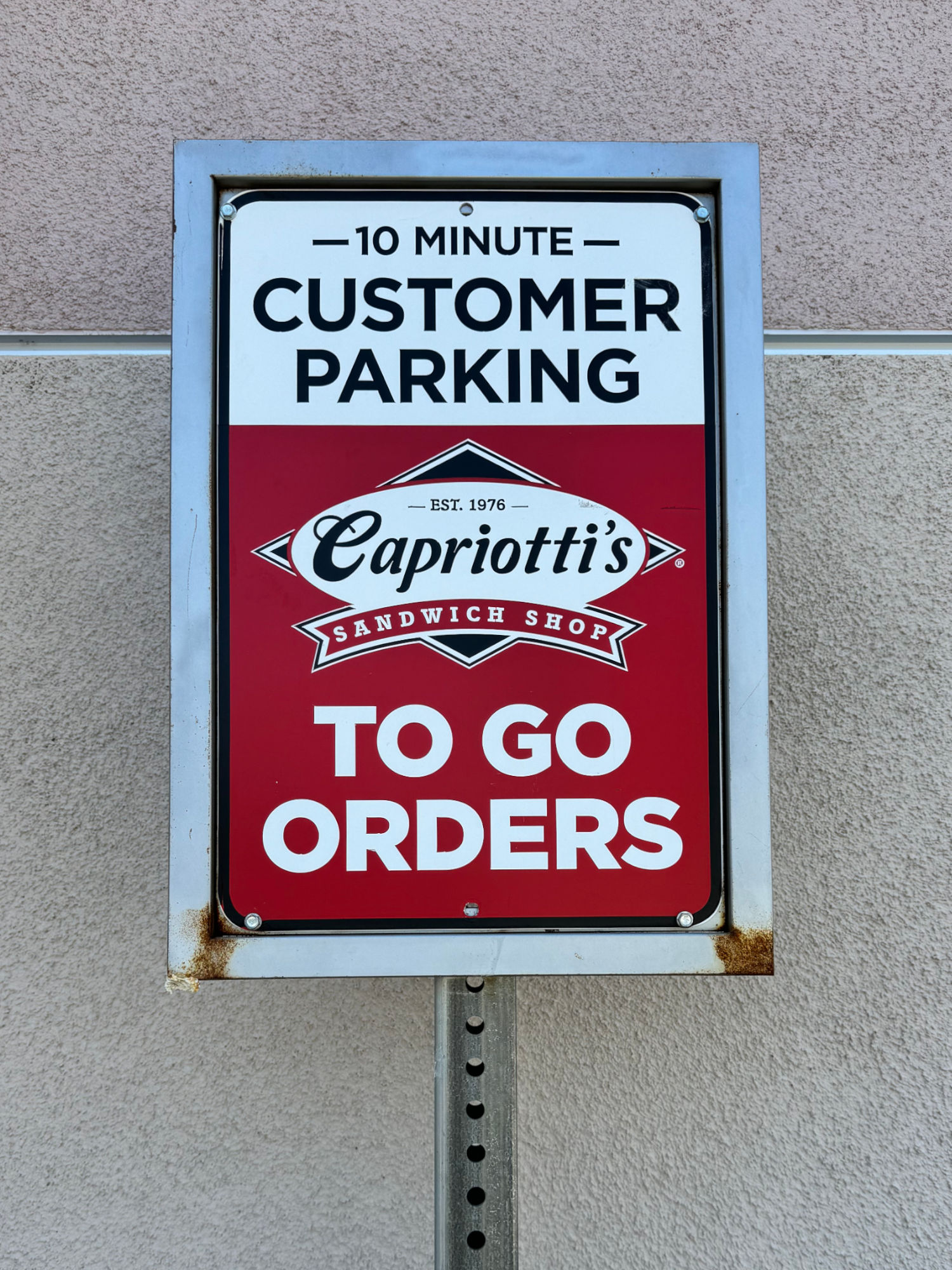 Capriotti's To Go Orders