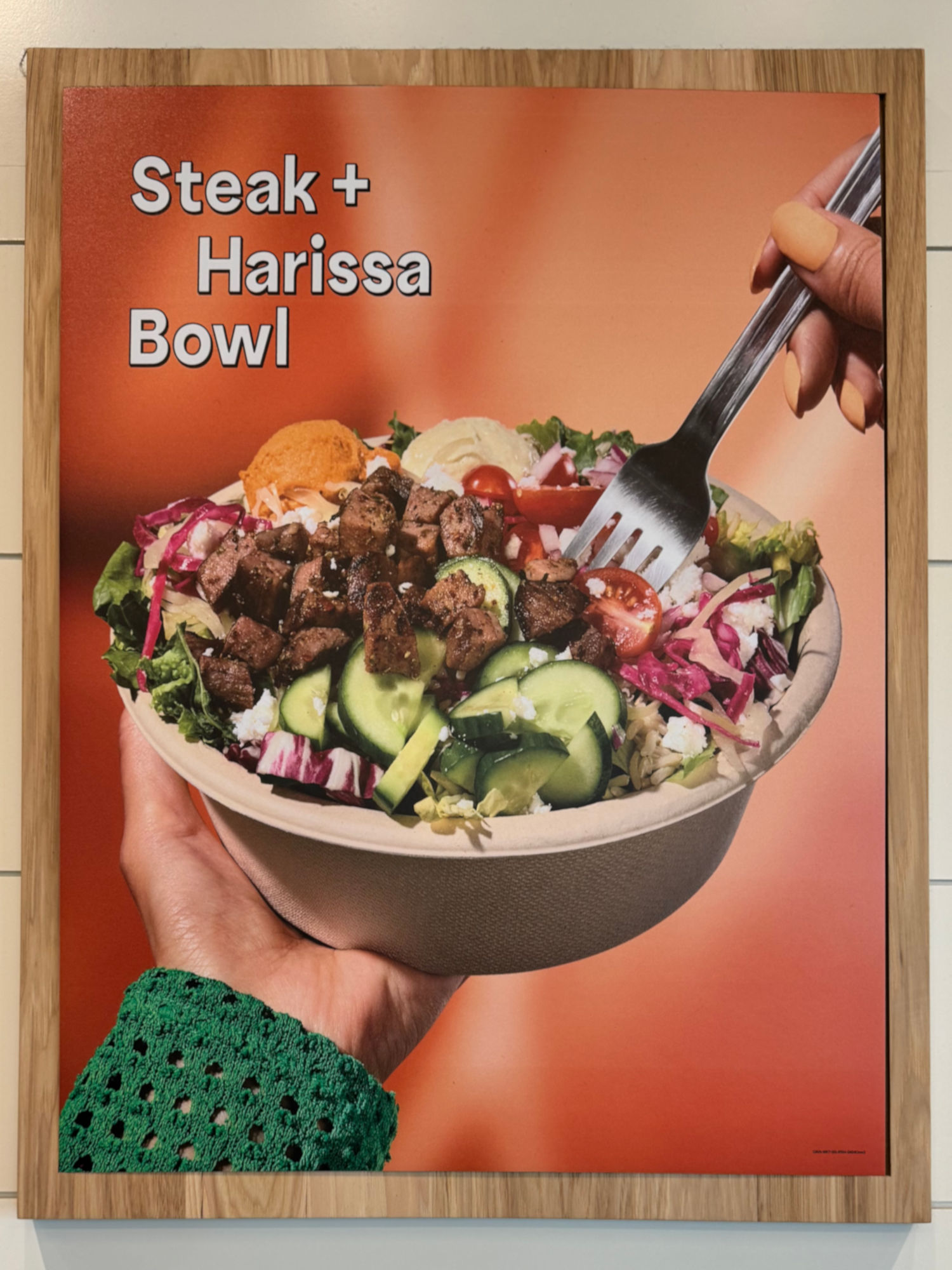 Cava Steak and Harissa Bowl poster