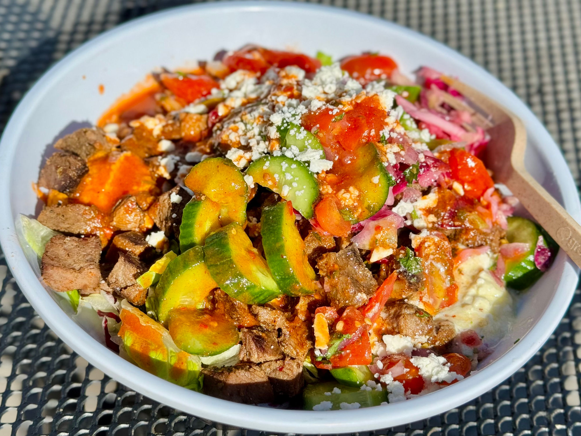 Cava Steak + Harissa Bowl