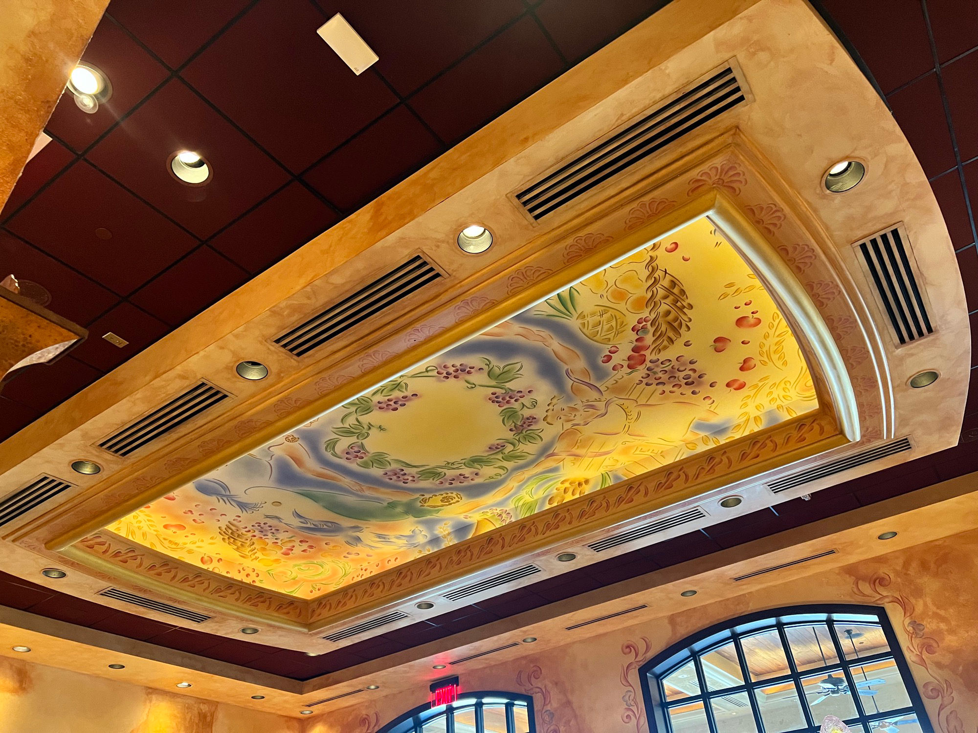 Cheesecake Factory Ceiling