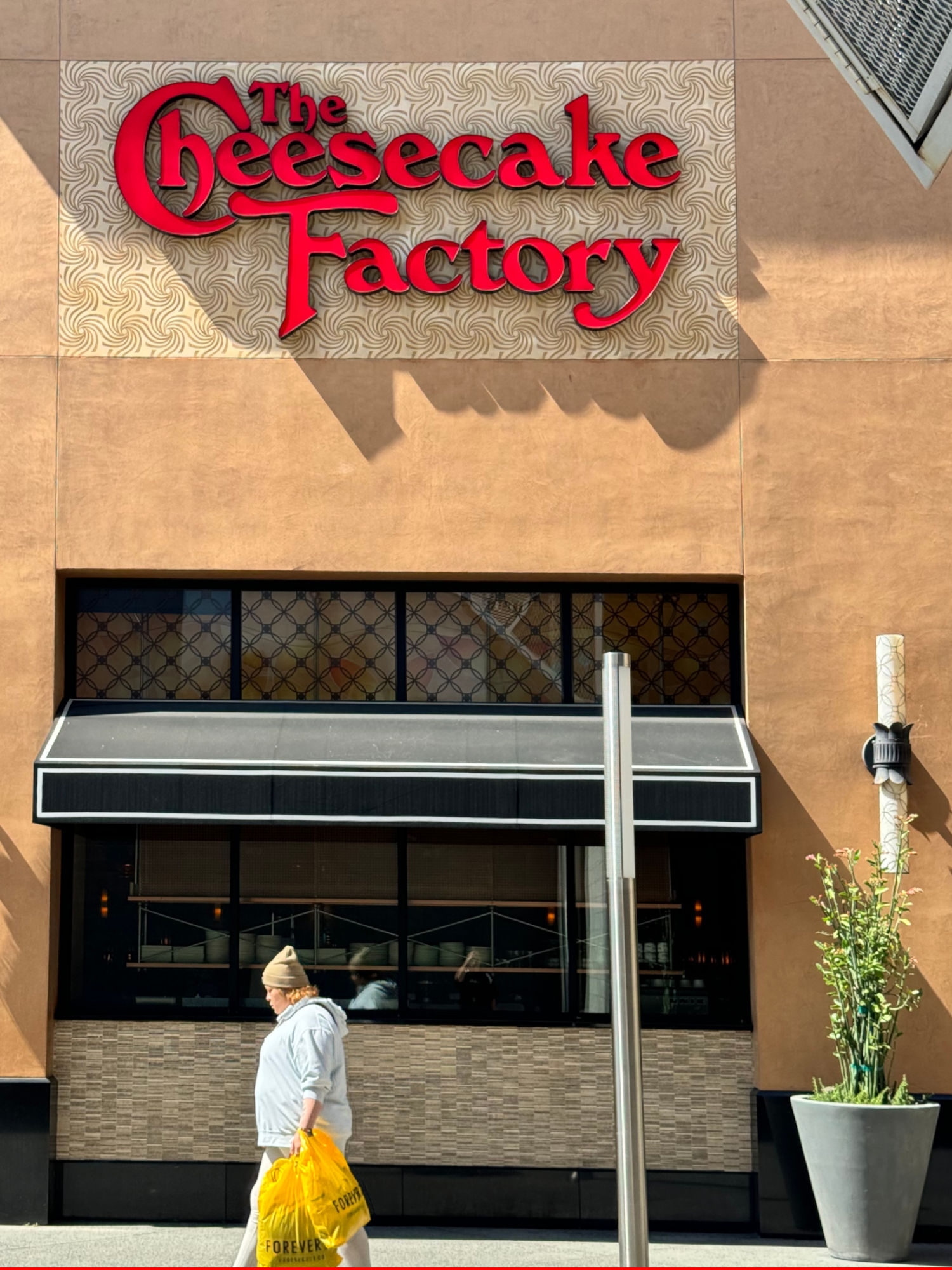 Cheesecake Factory Cerritos Sign