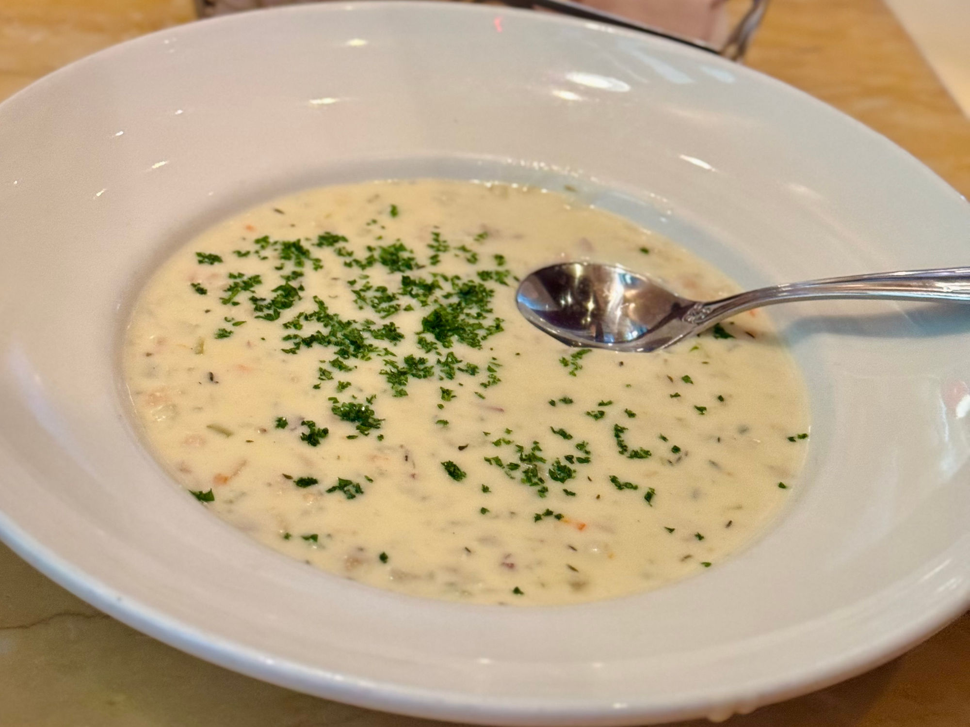 Cheesecake Factory Clam Chowder