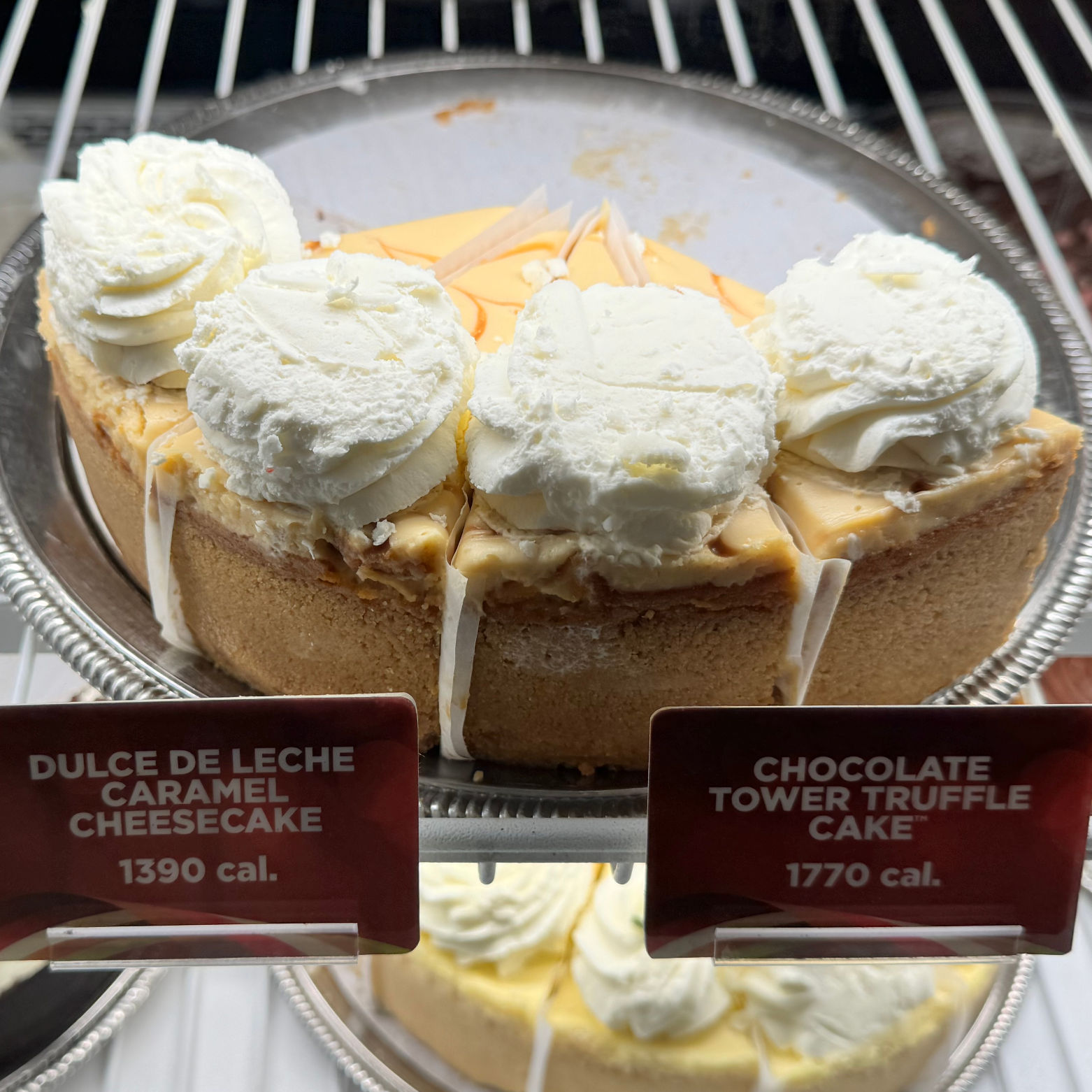 Cheesecake Factory Dulce De Leche Caramel Cheesecake