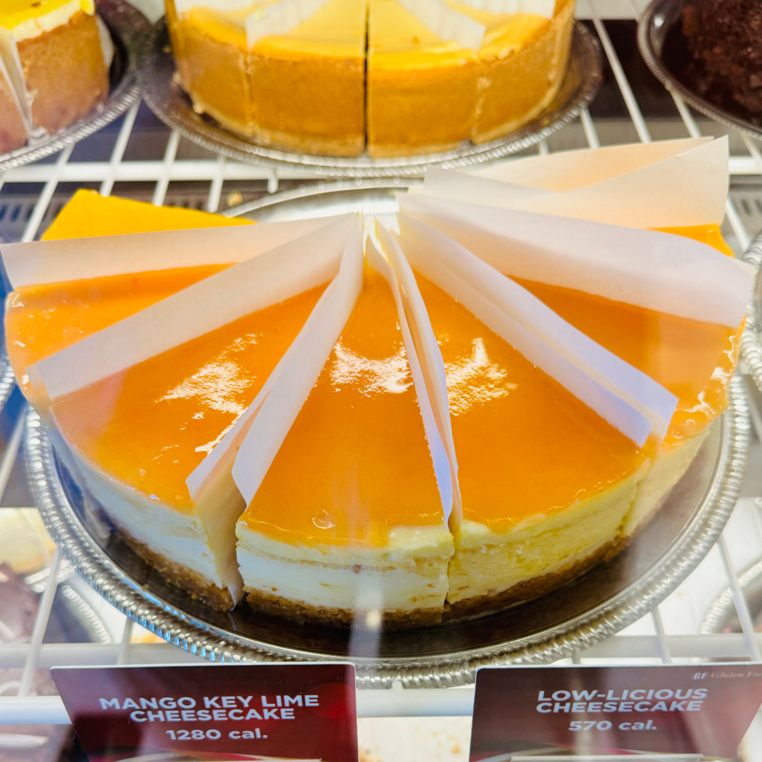 Cheesecake Factory Mango Key Lime Cheesecake