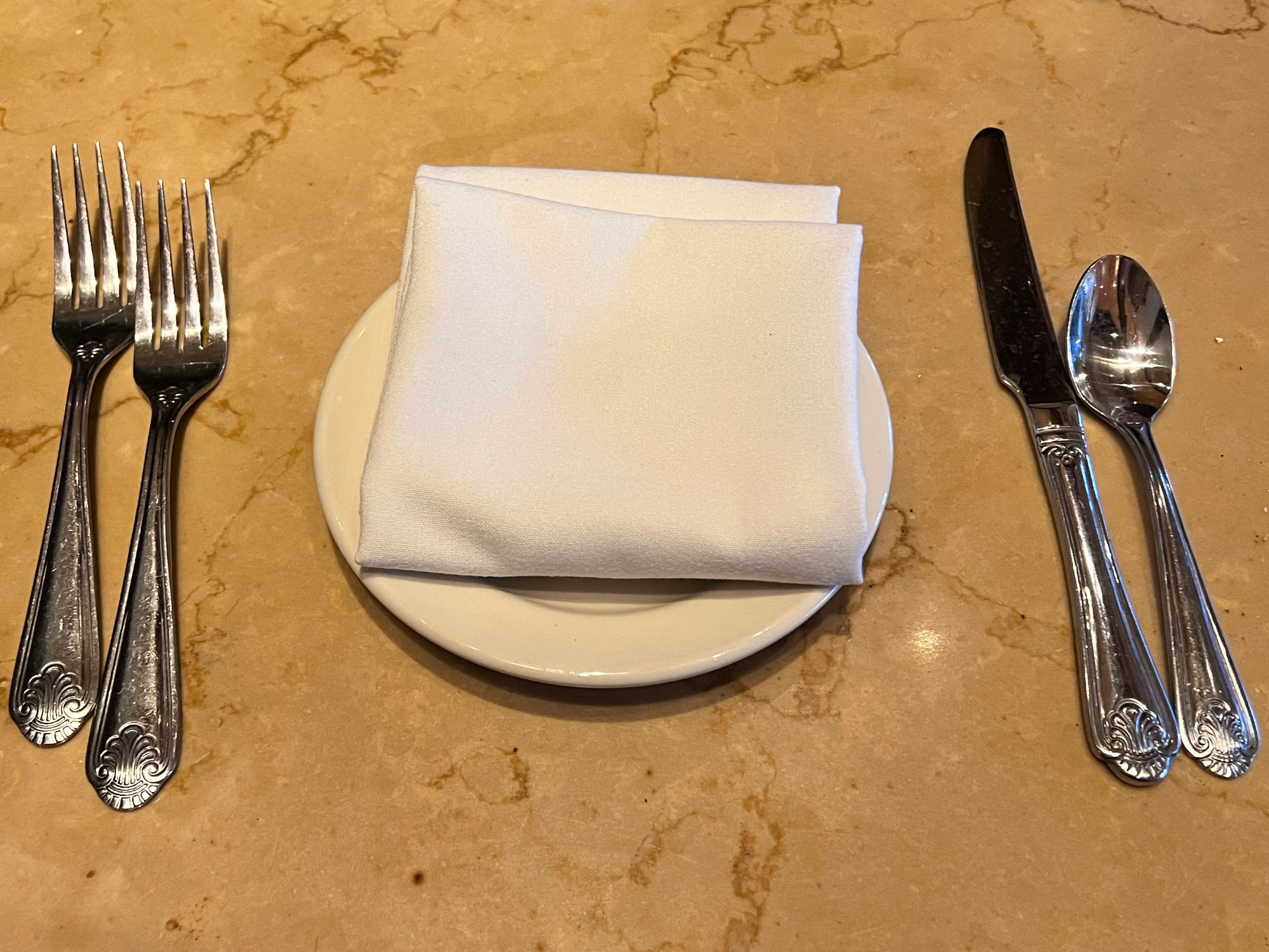 Cheesecake Factory Table Setting