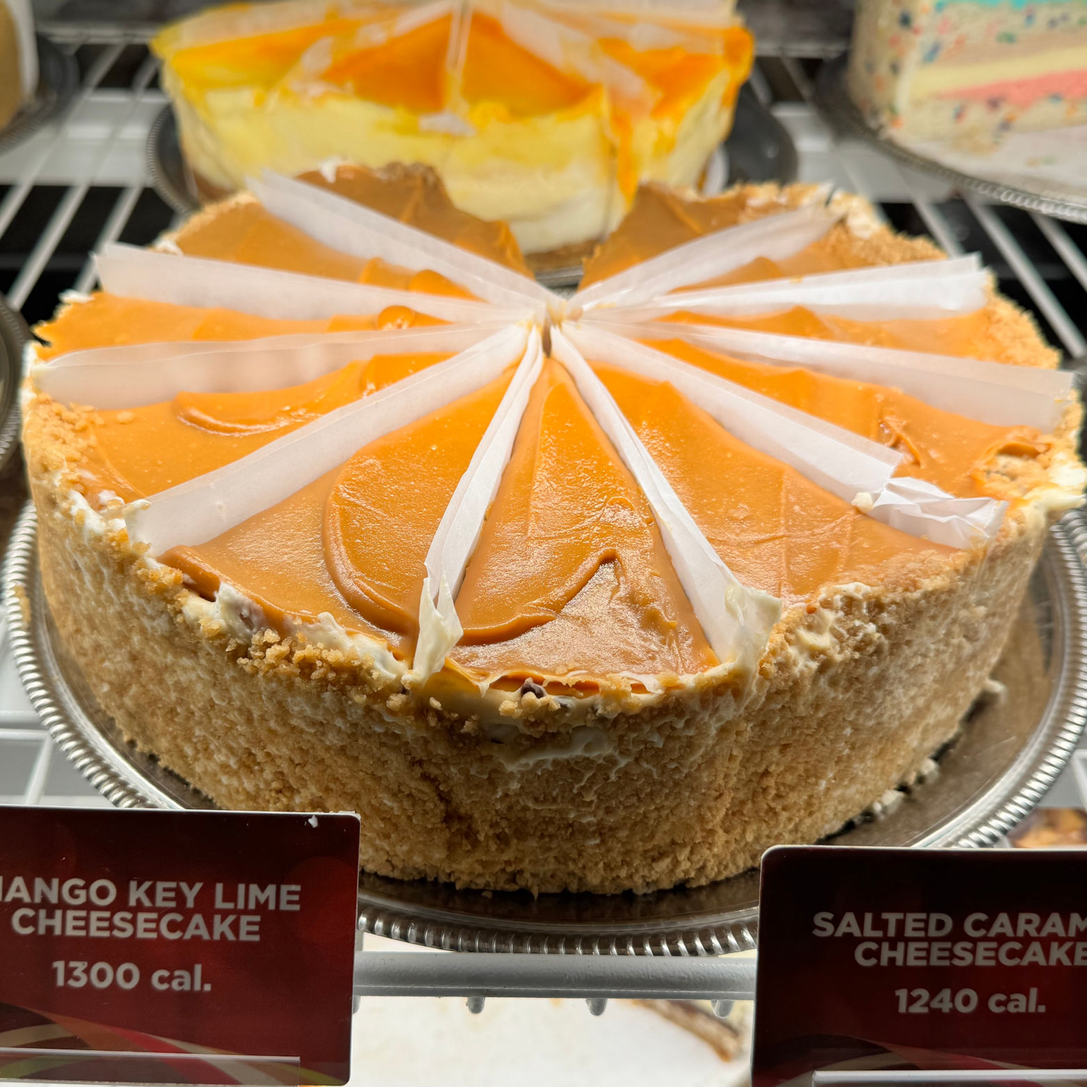 Cheesecake Factory Salted Caramel Cheesecake